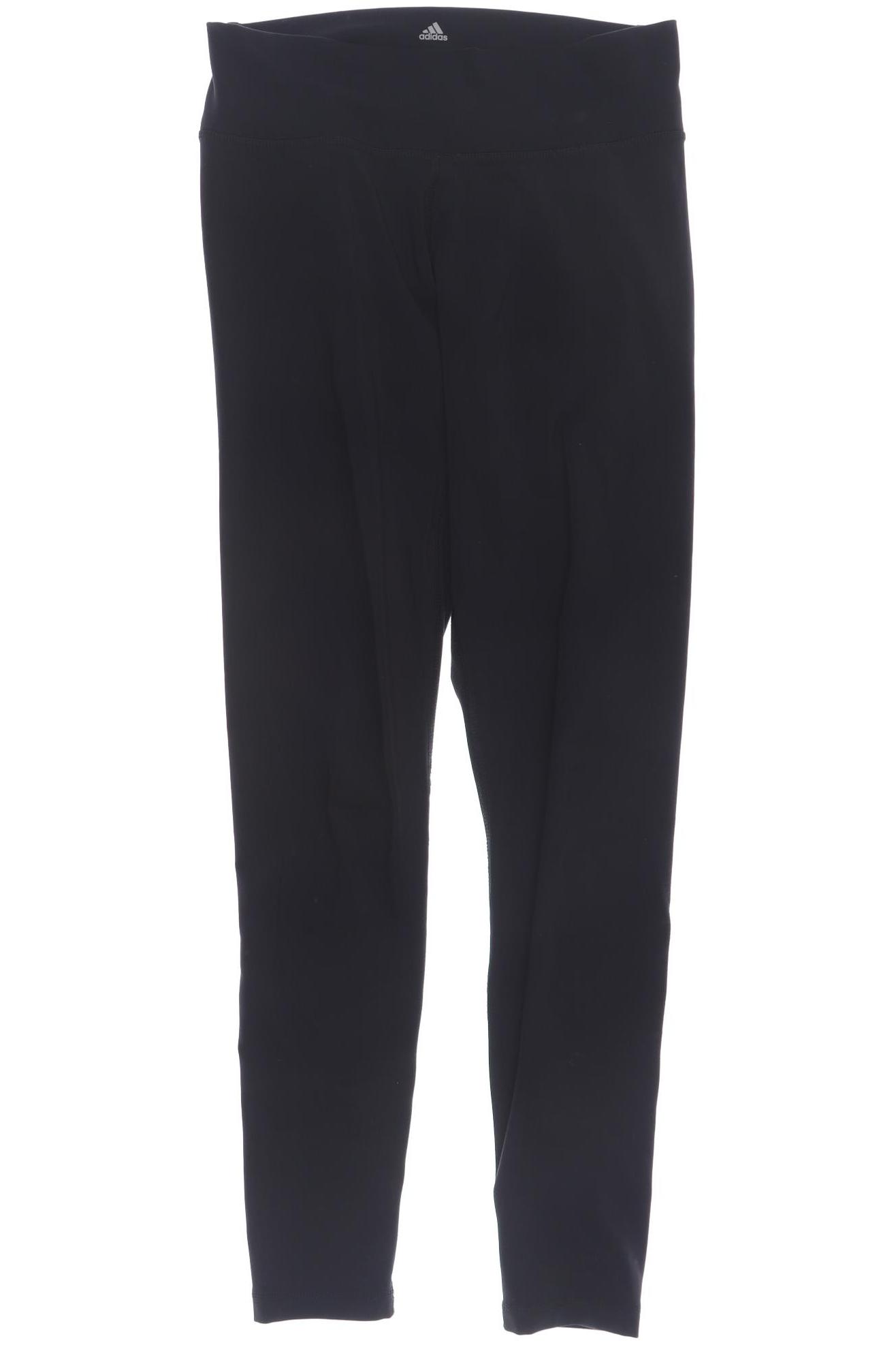 

adidas Damen Stoffhose, schwarz, Gr. 0