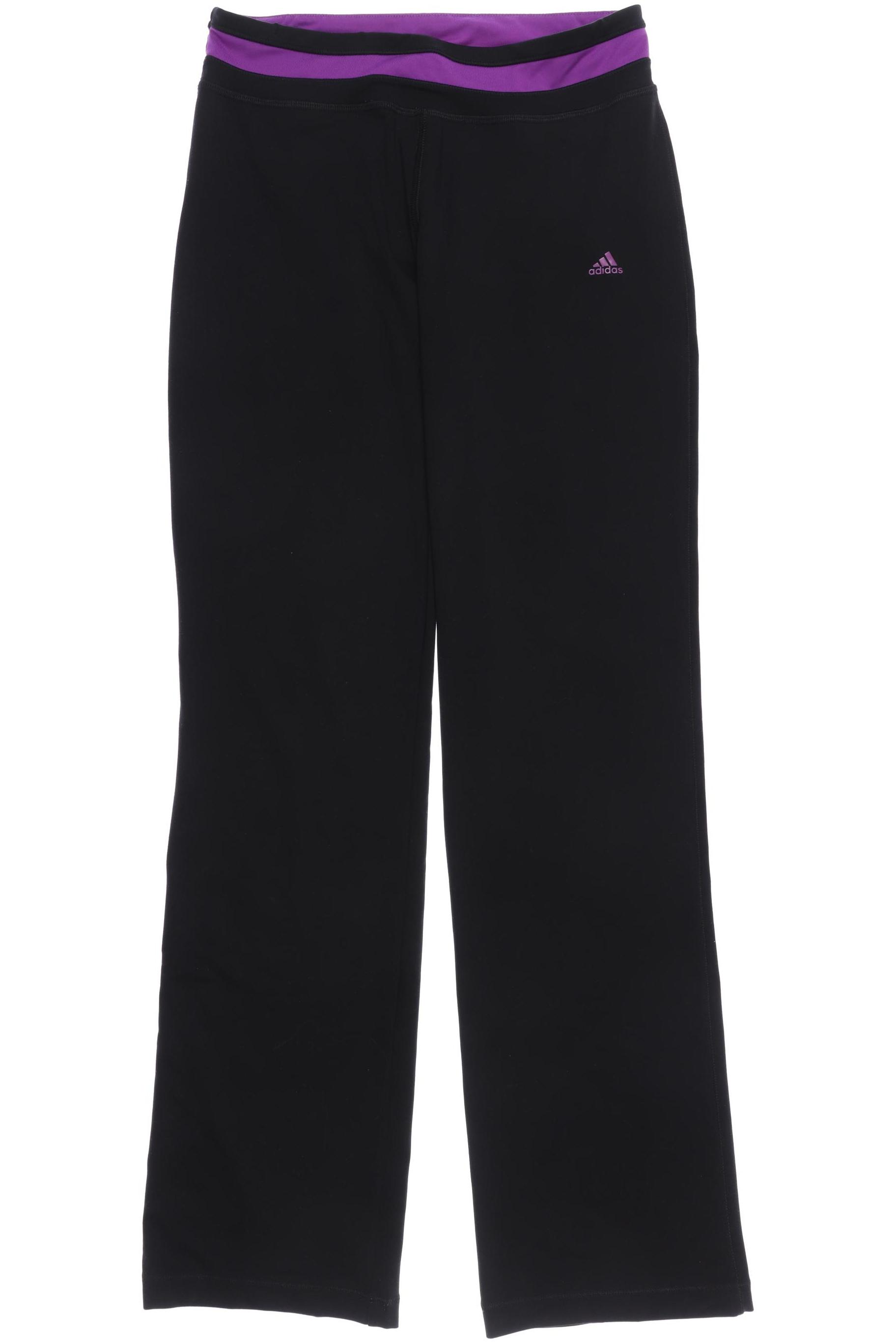 

adidas Damen Stoffhose, schwarz, Gr. 0