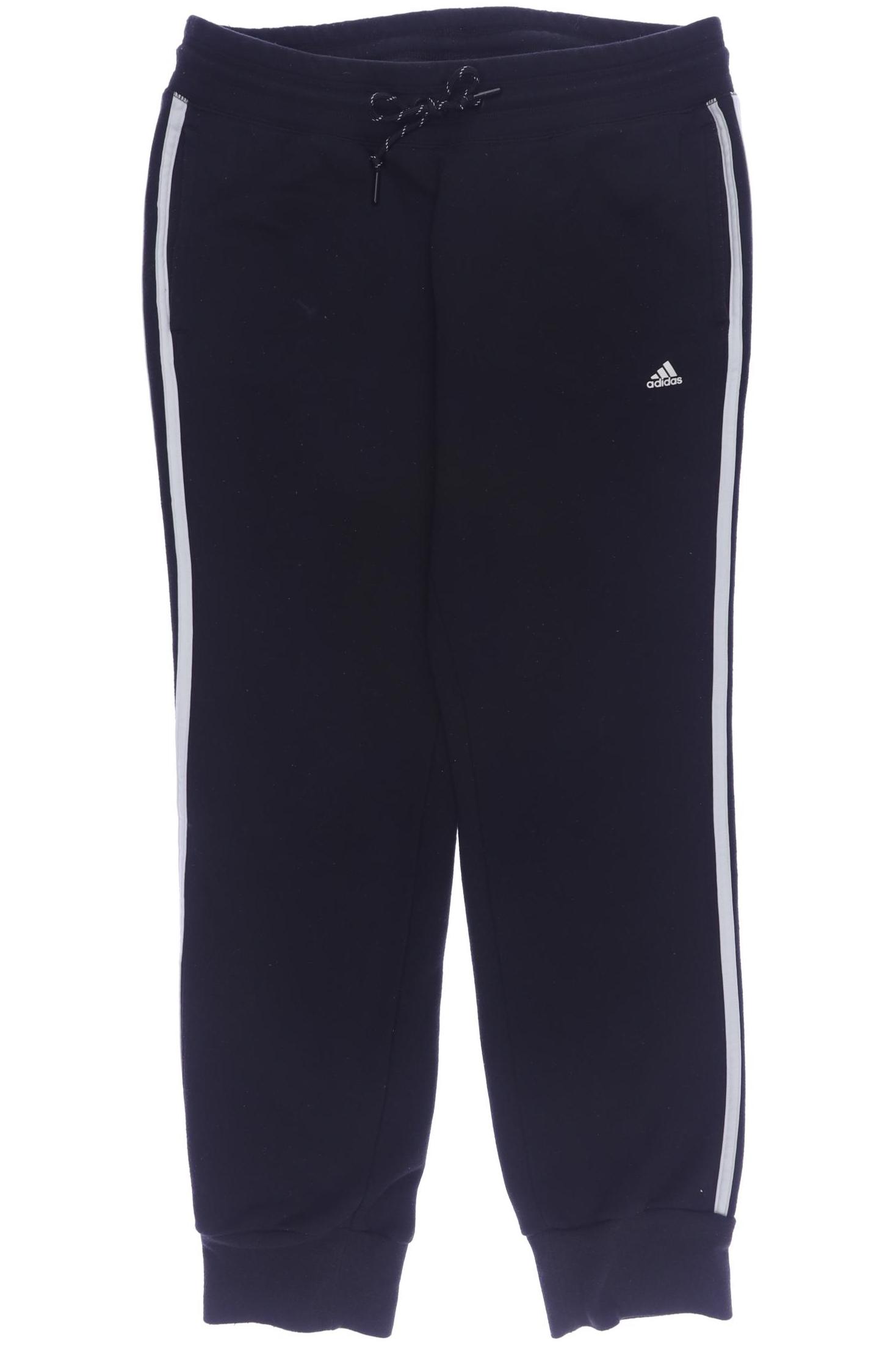 

adidas Damen Stoffhose, schwarz, Gr. 0