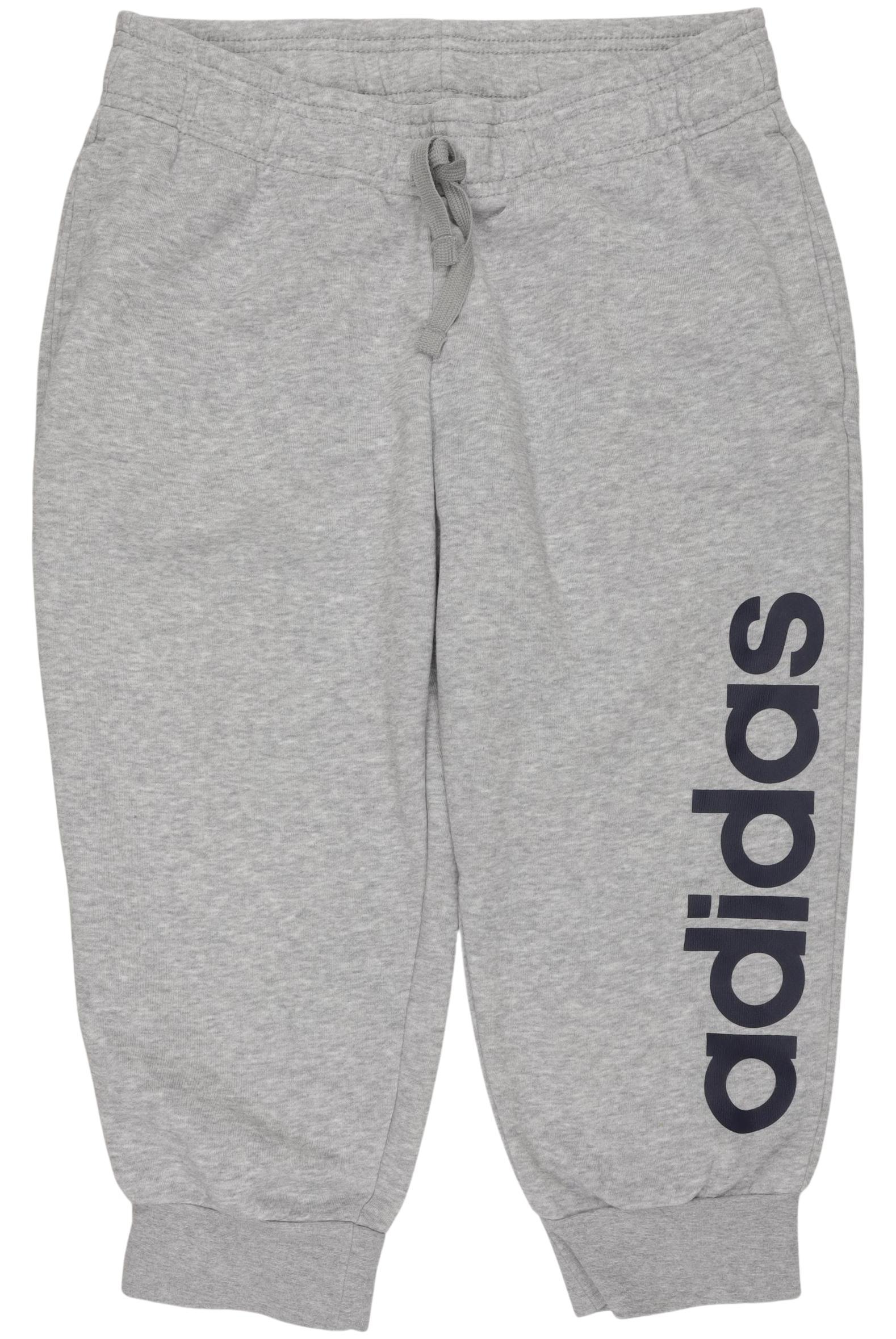 

adidas Damen Stoffhose, grau, Gr. 0
