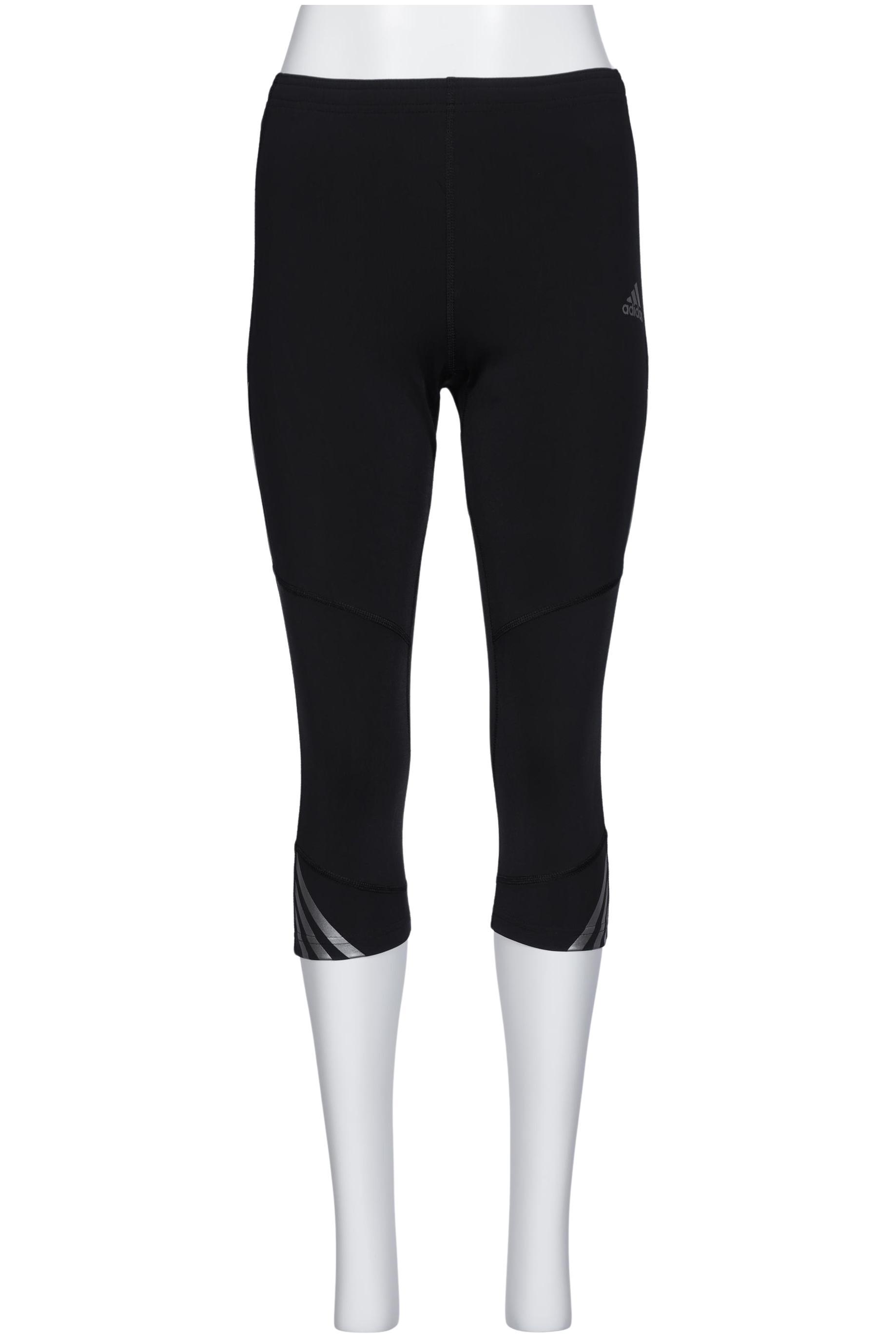

adidas Damen Stoffhose, schwarz, Gr. 0