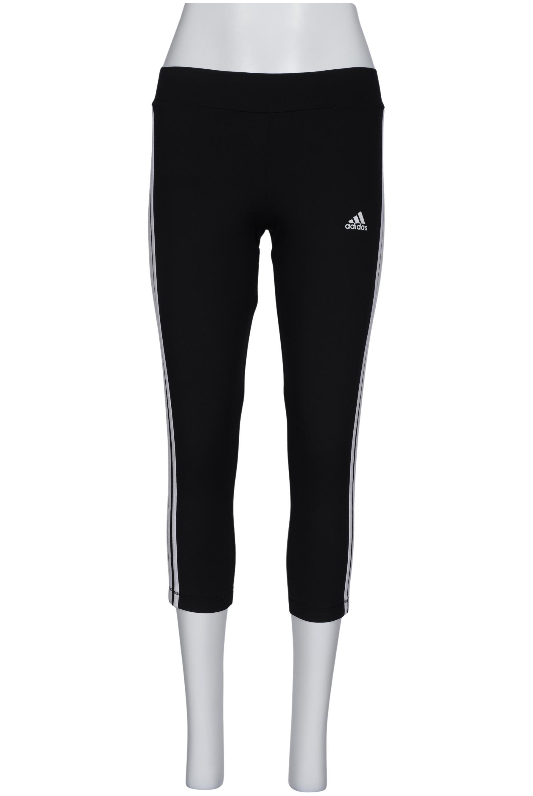 

adidas Damen Stoffhose, schwarz, Gr. 38