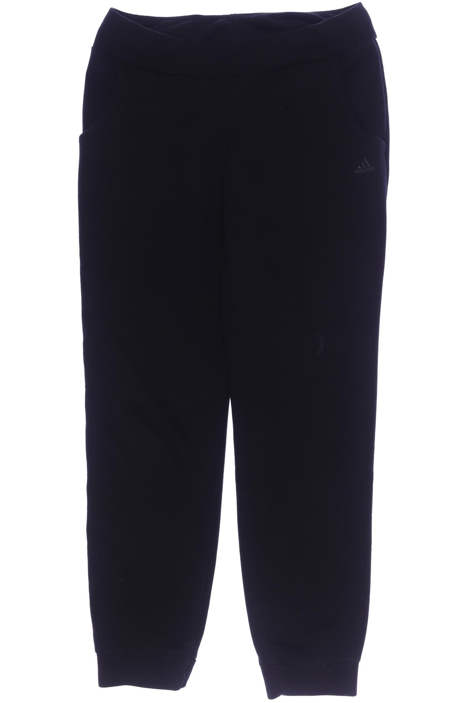 

adidas Damen Stoffhose, schwarz, Gr. 0