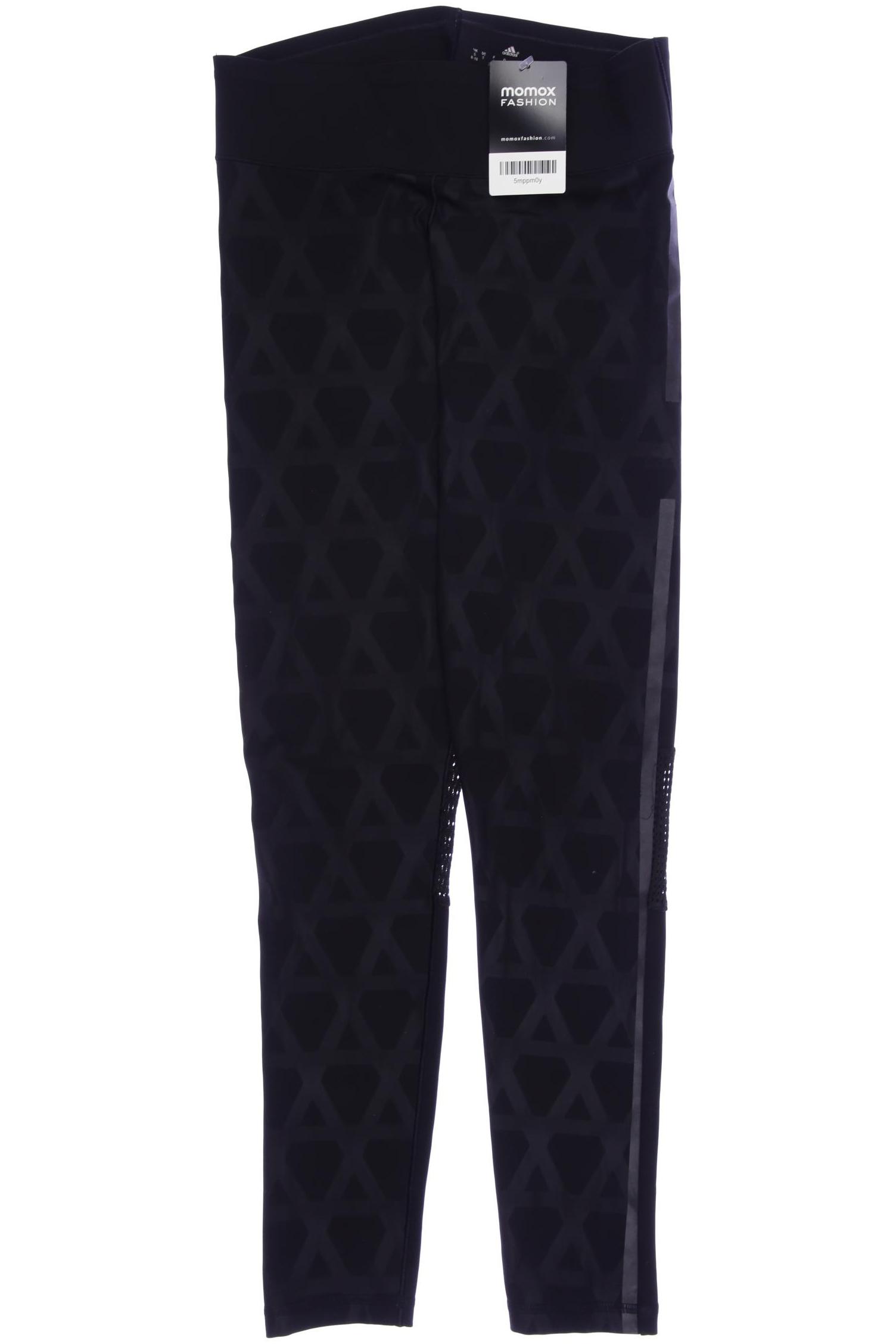 

adidas Damen Stoffhose, schwarz, Gr. 0