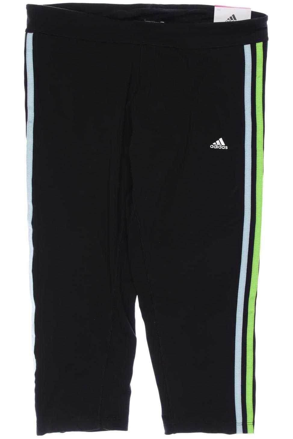 

adidas Damen Stoffhose, schwarz, Gr. 42