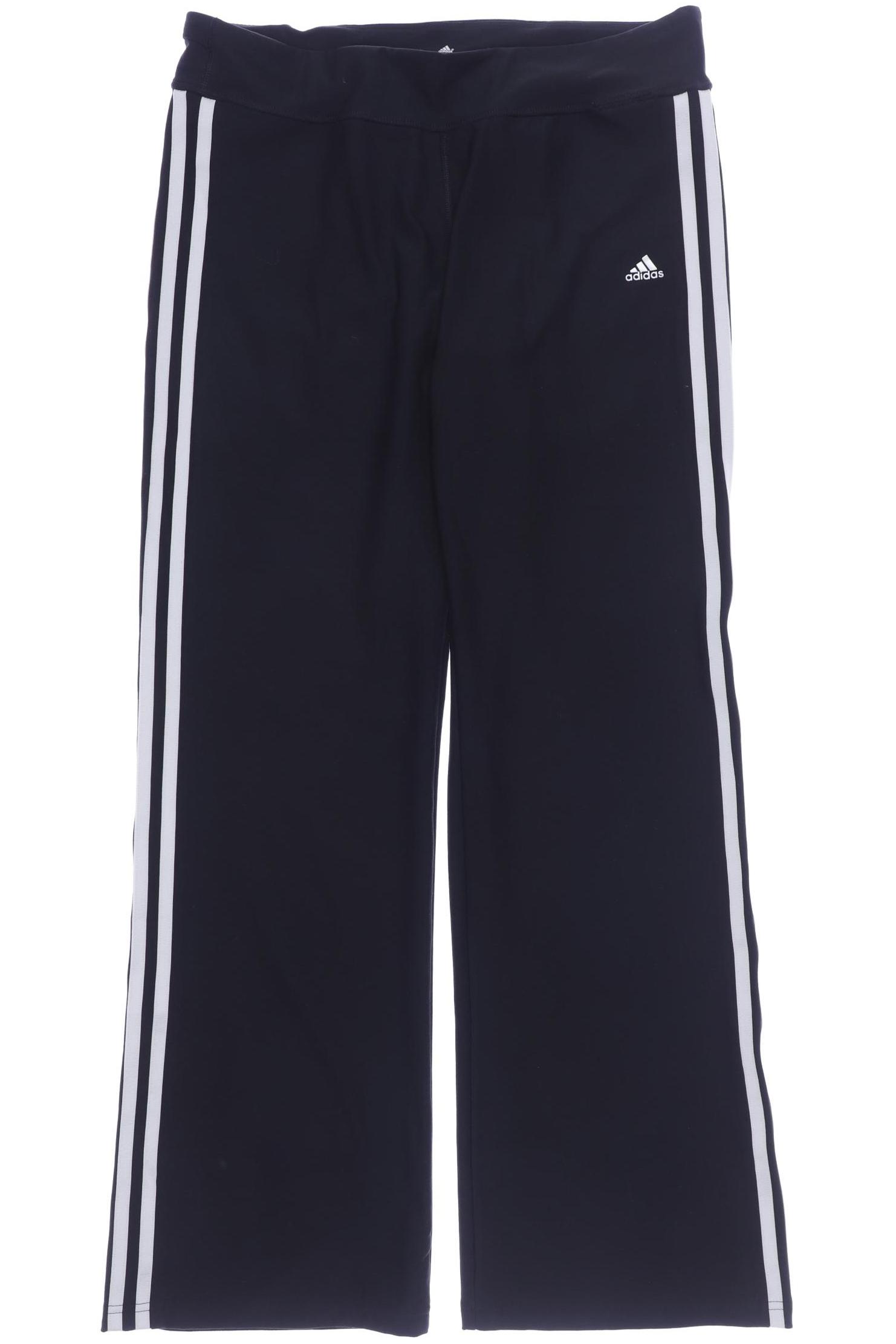 

adidas Damen Stoffhose, schwarz, Gr. 36