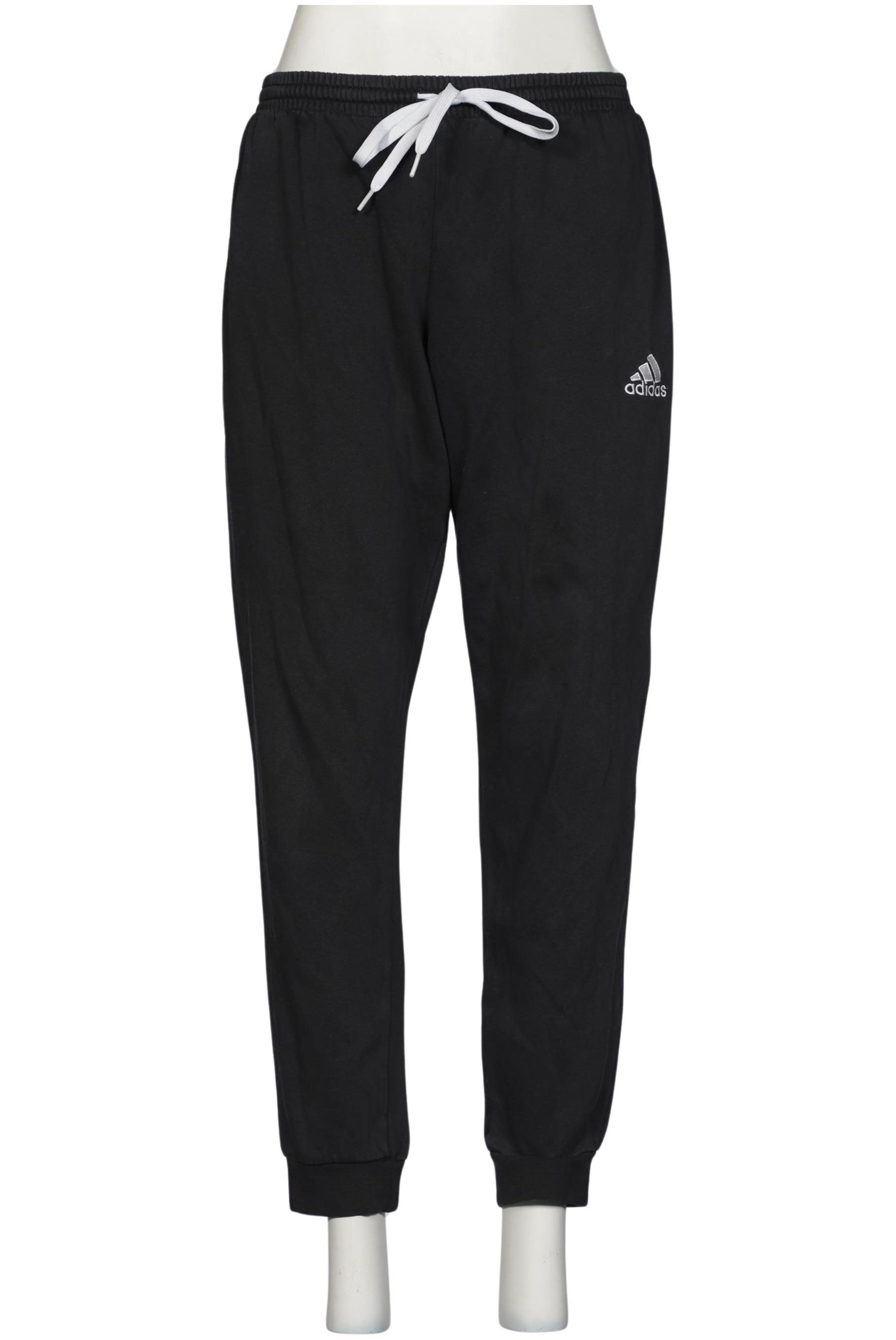 

adidas Damen Stoffhose, schwarz, Gr. 0