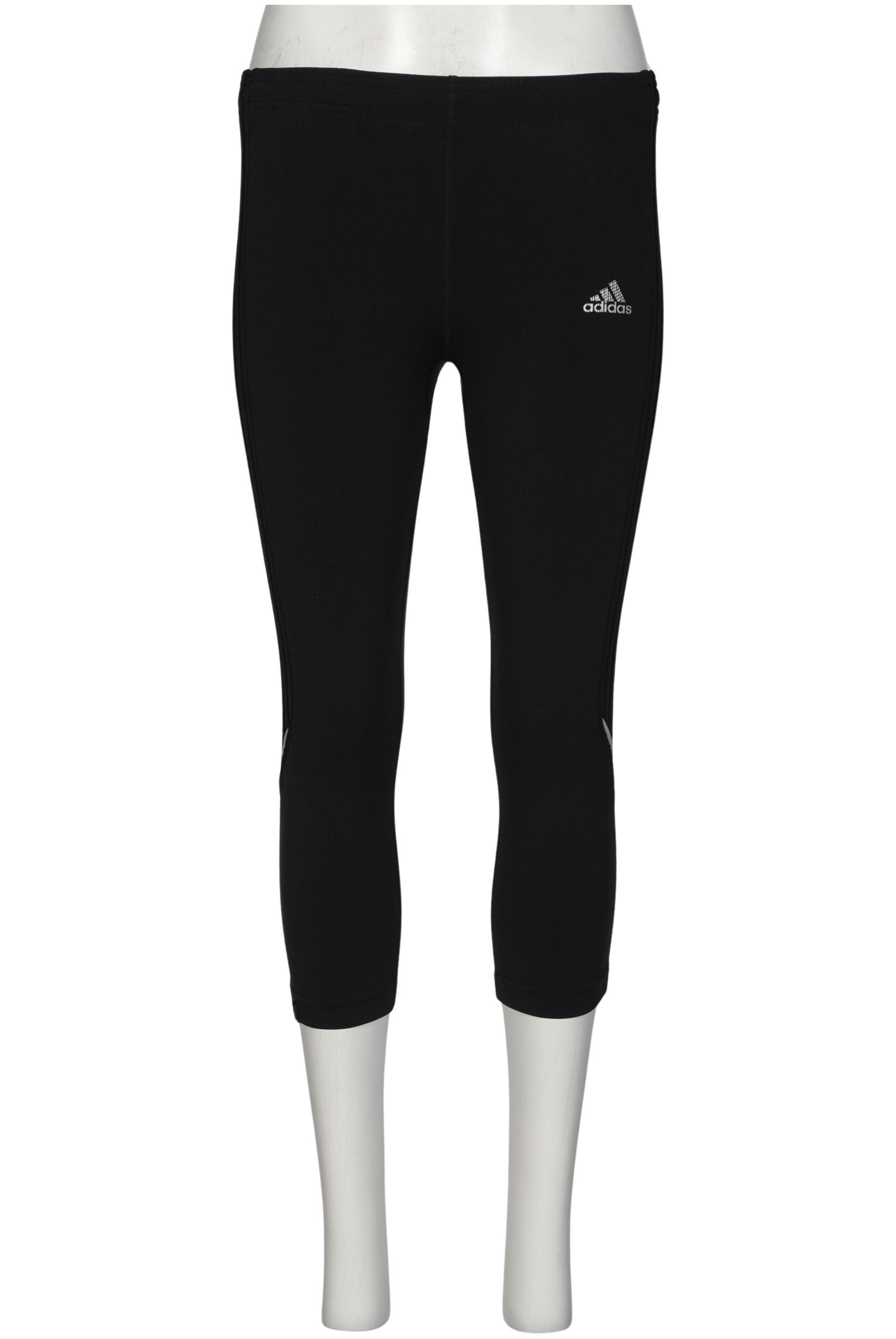 

adidas Damen Stoffhose, schwarz, Gr. 38