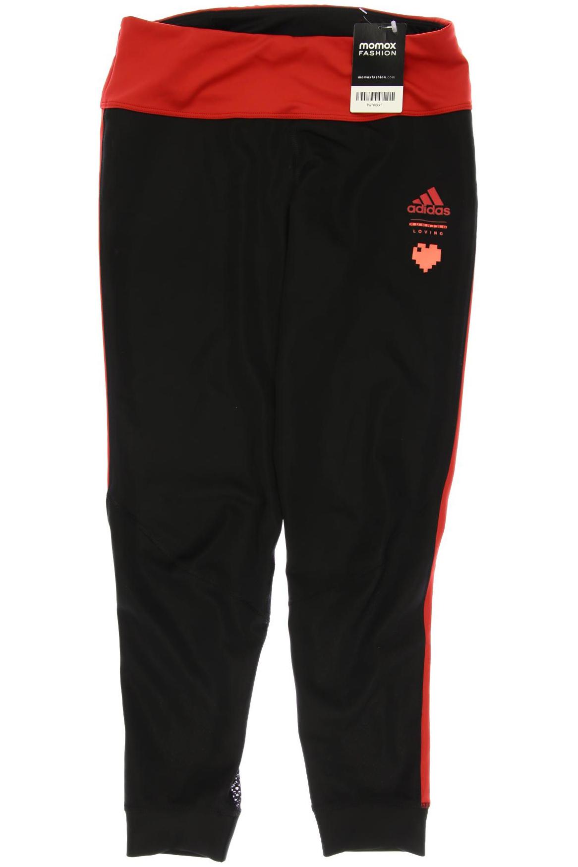 

adidas Damen Stoffhose, schwarz, Gr. 38