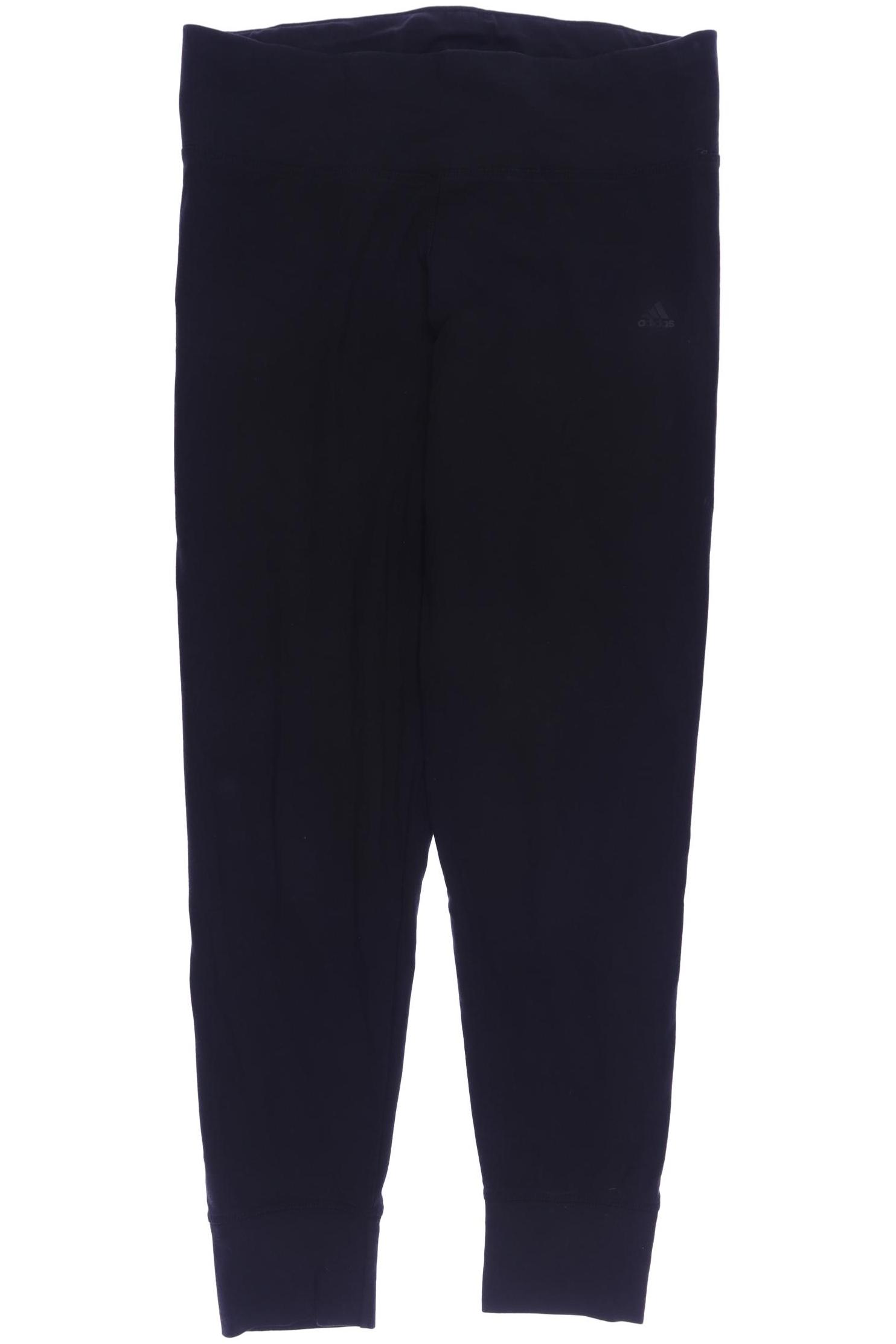 

adidas Damen Stoffhose, schwarz, Gr. 42