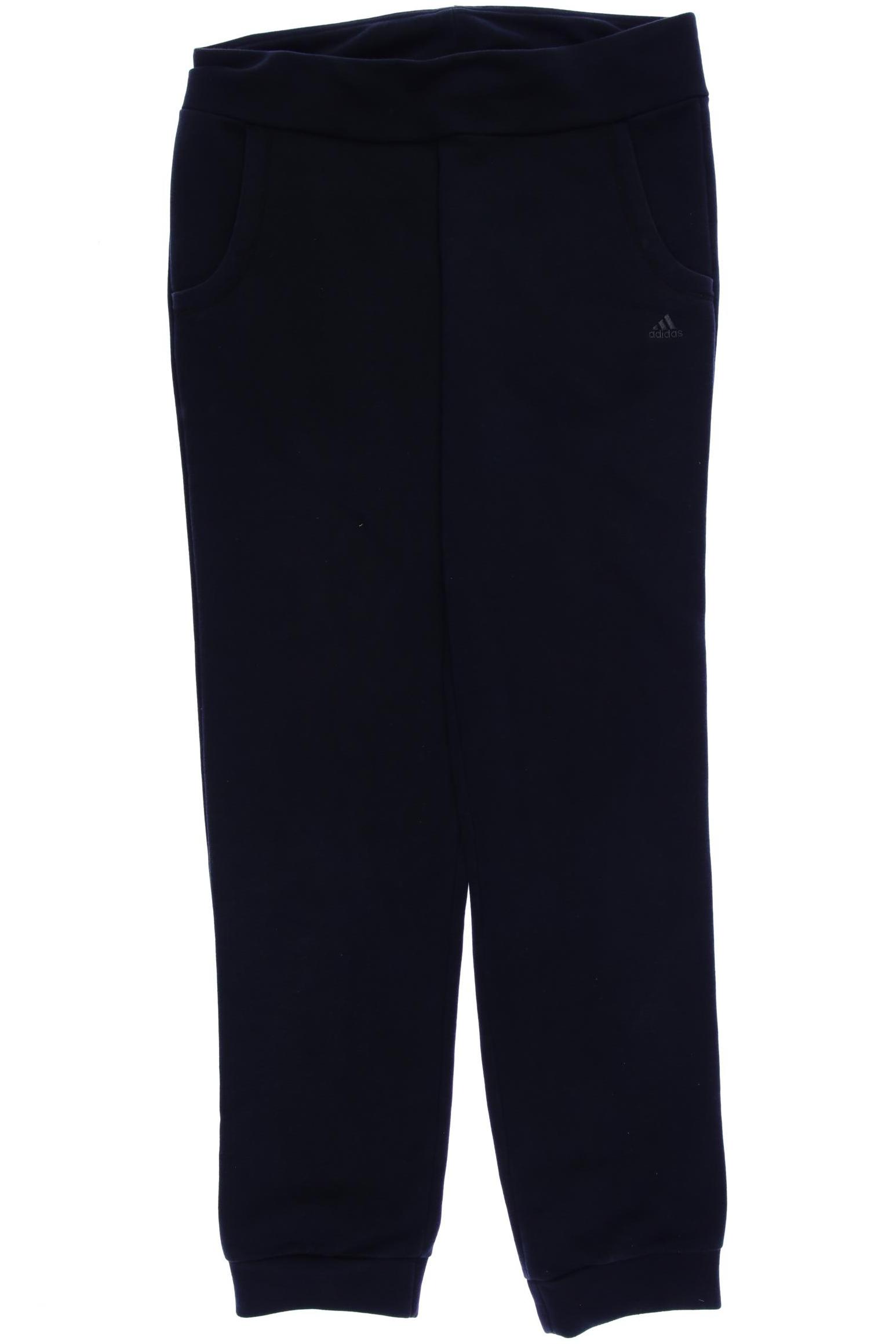 

adidas Damen Stoffhose, marineblau, Gr. 0