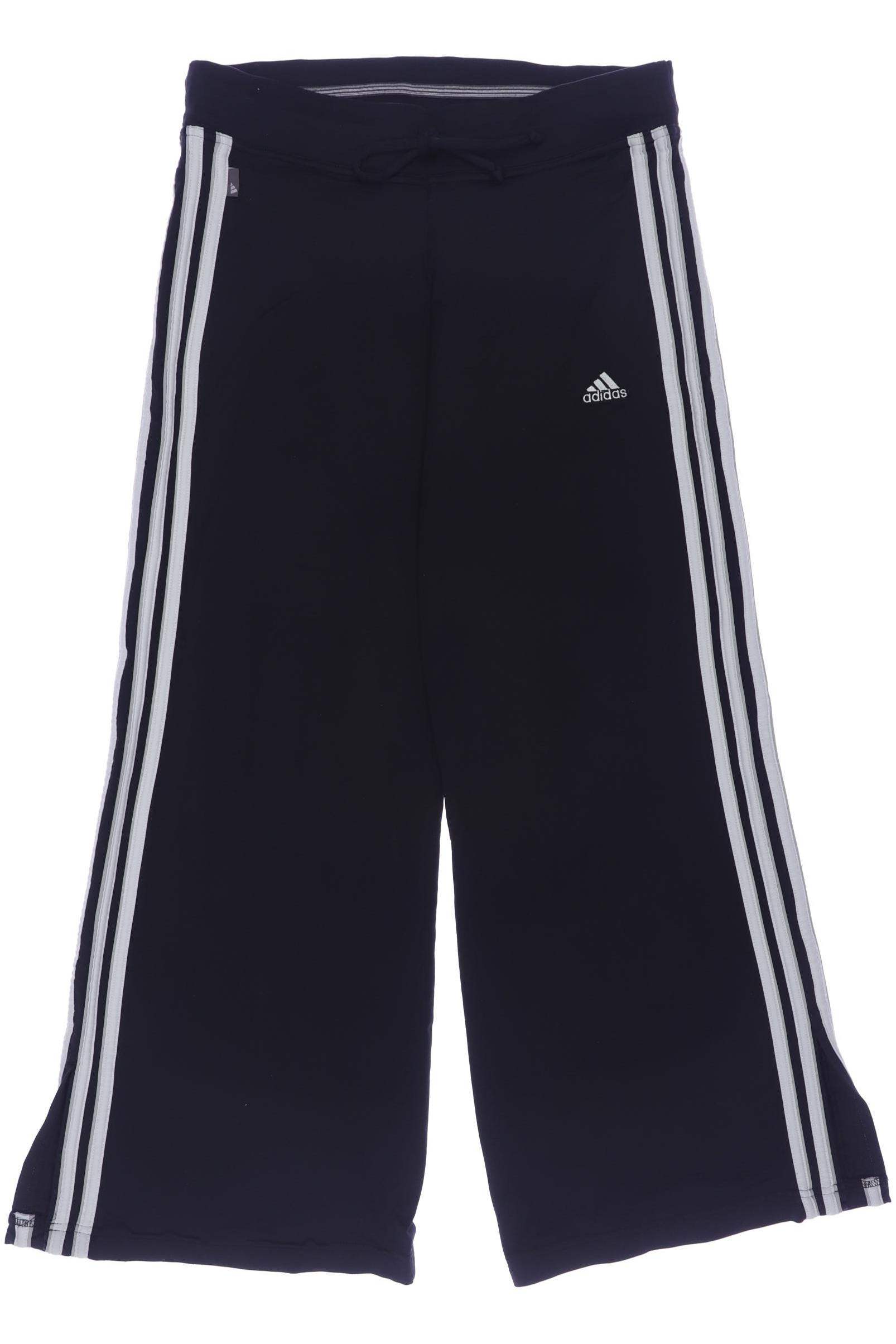 

adidas Damen Stoffhose, schwarz, Gr. 44