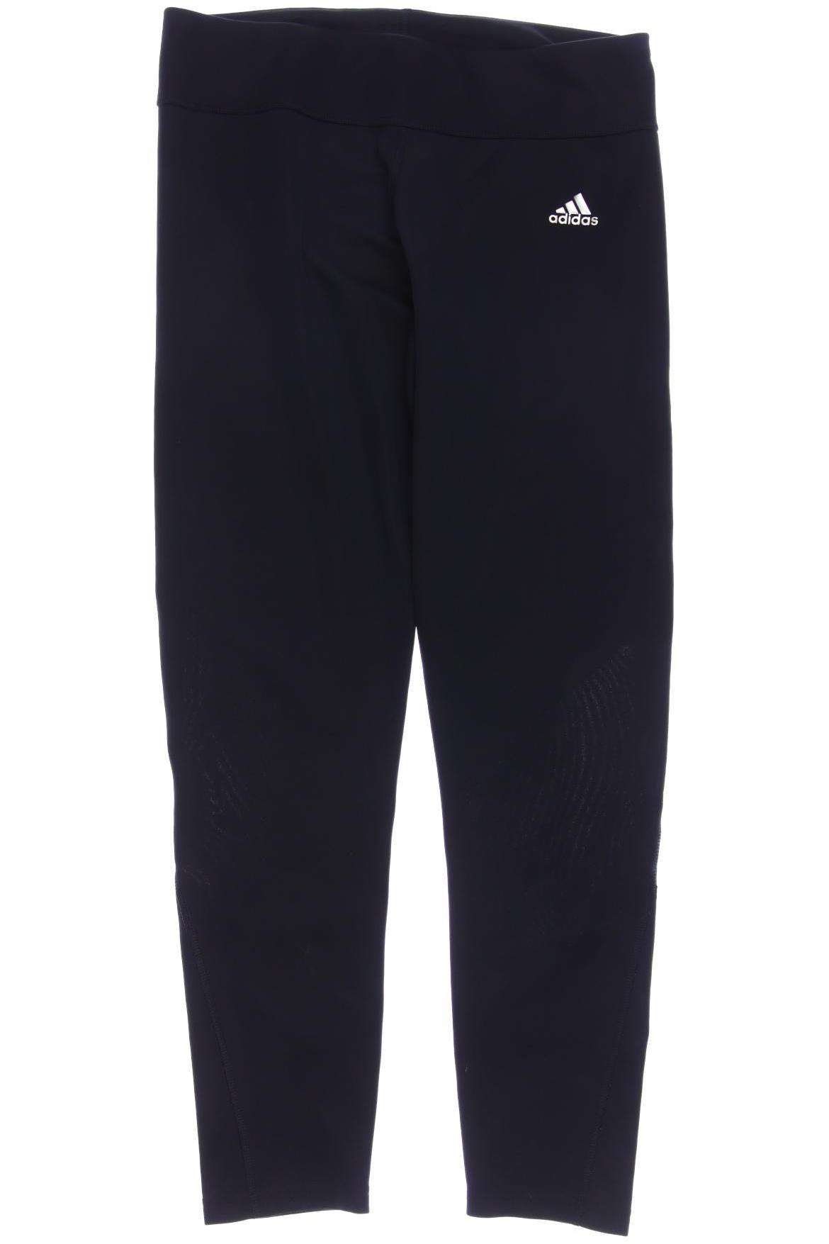

adidas Damen Stoffhose, schwarz, Gr. 38