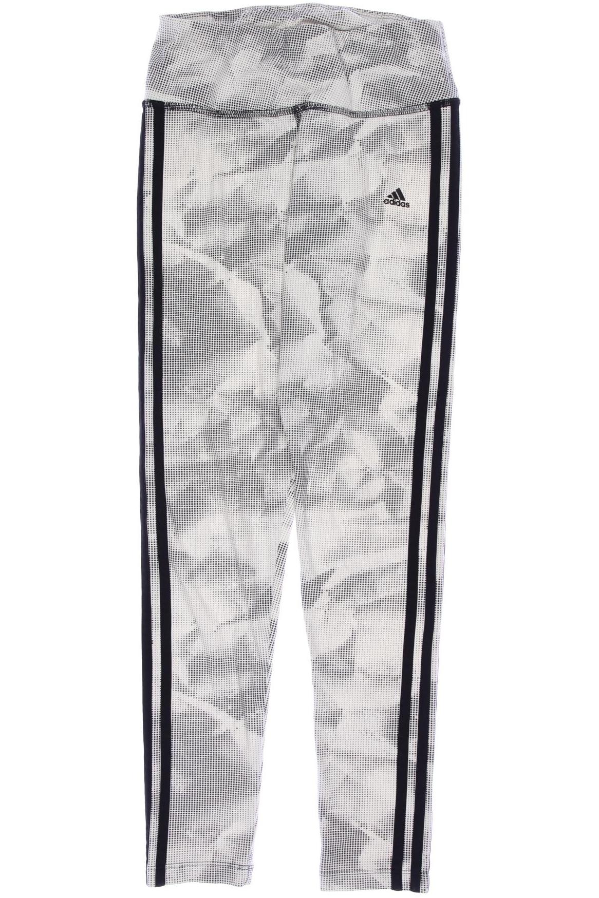 

adidas Damen Stoffhose, grau, Gr. 0