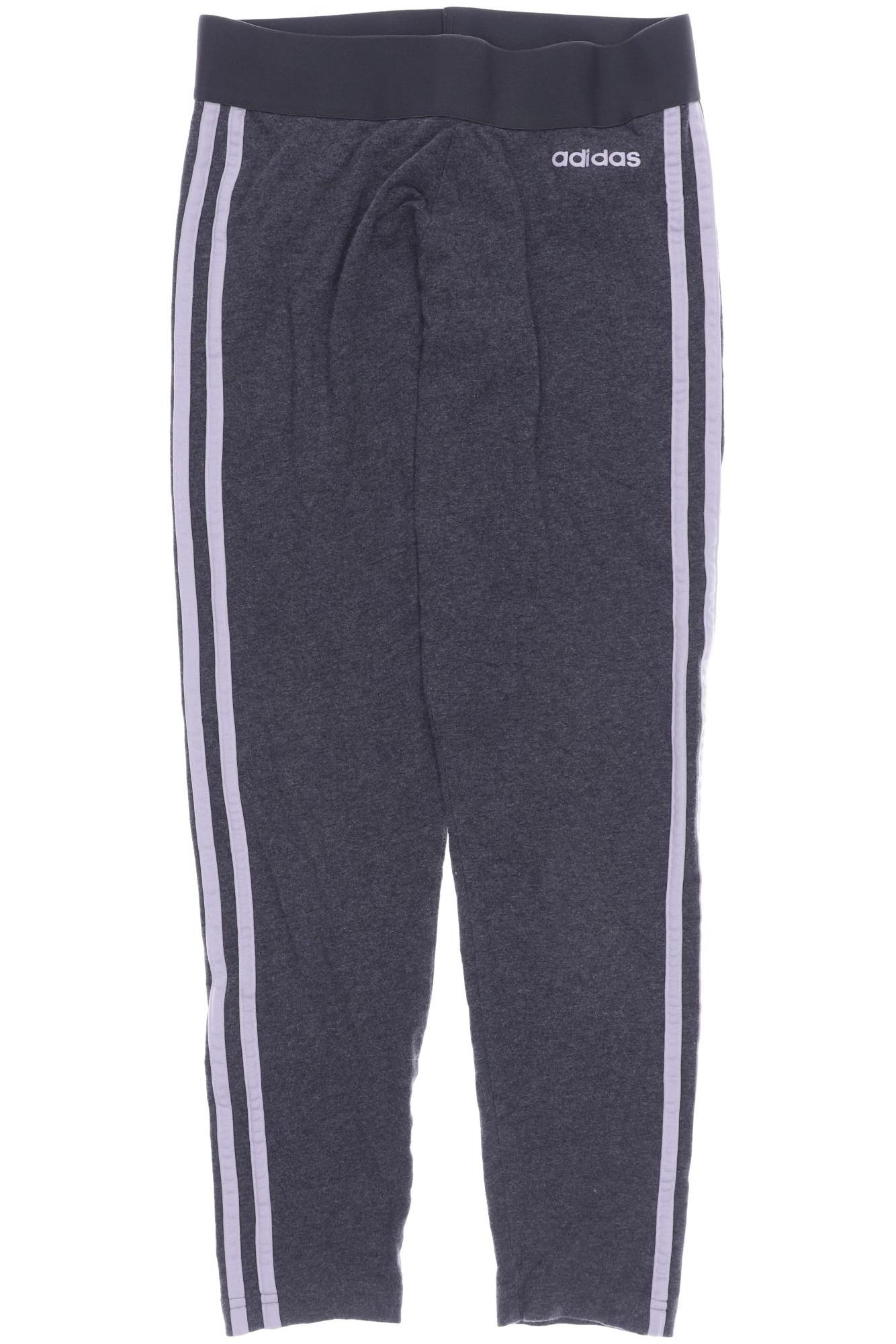 

adidas Damen Stoffhose, grau, Gr. 36