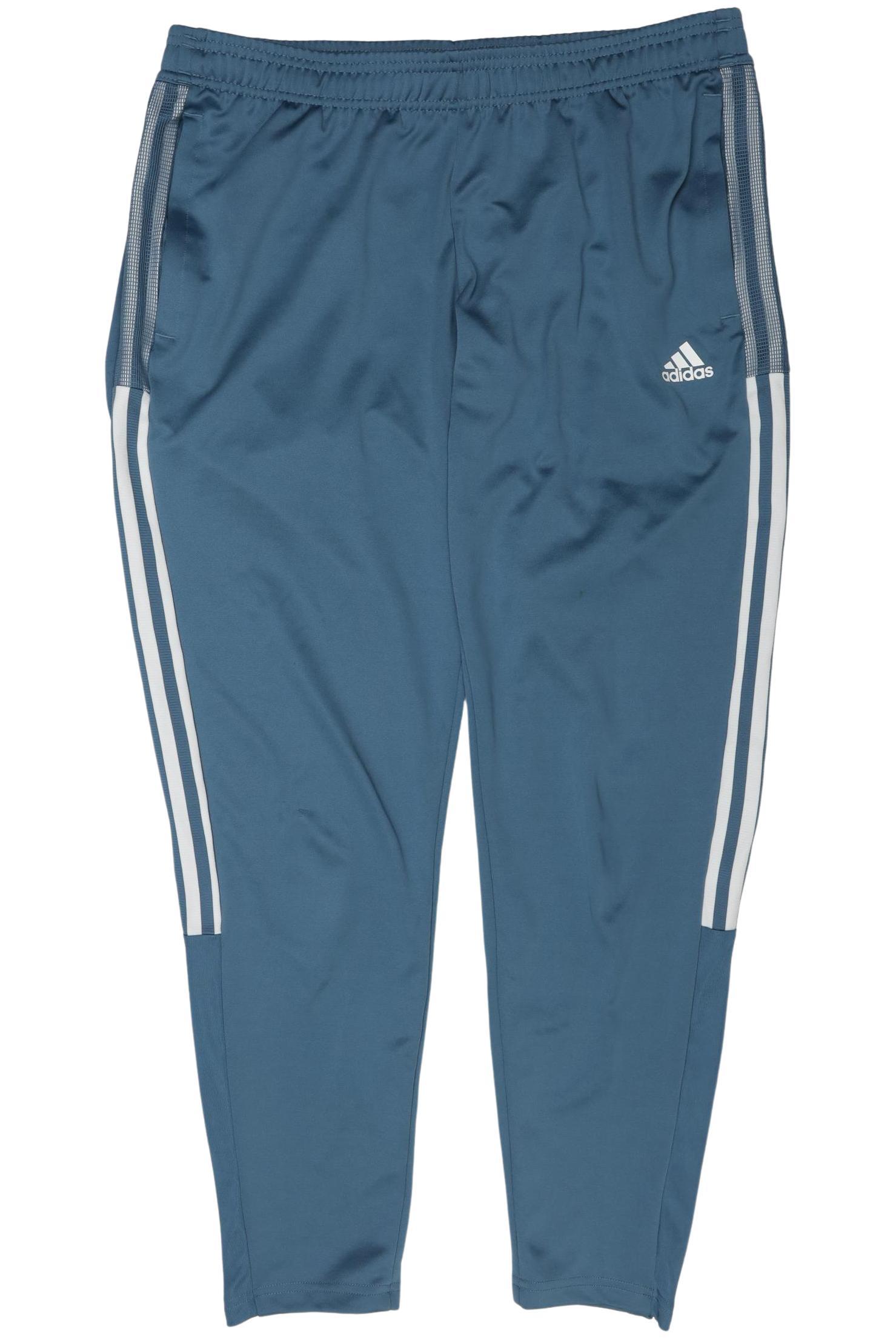 

adidas Damen Stoffhose, blau, Gr. 0