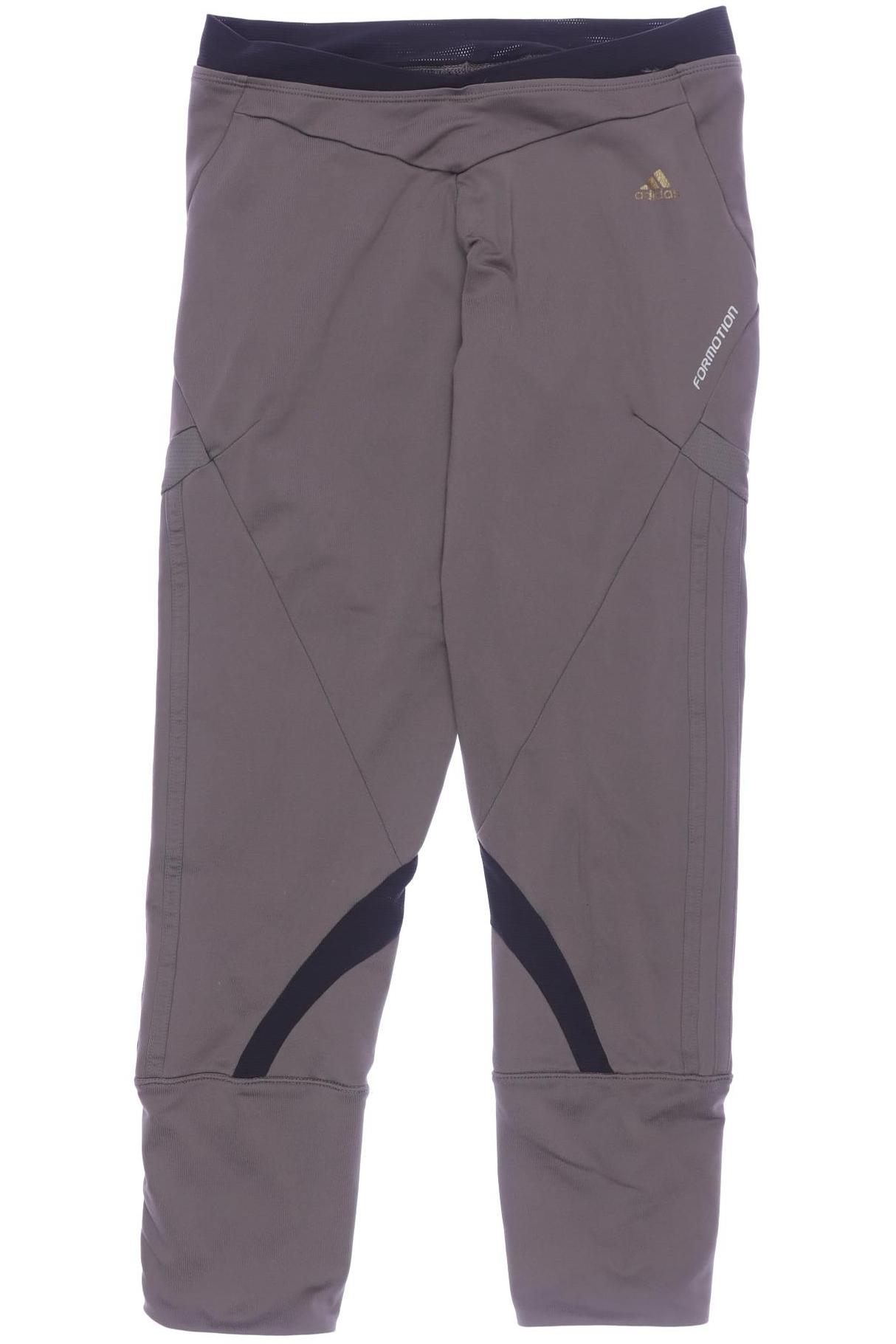 

adidas Damen Stoffhose, grau, Gr. 24