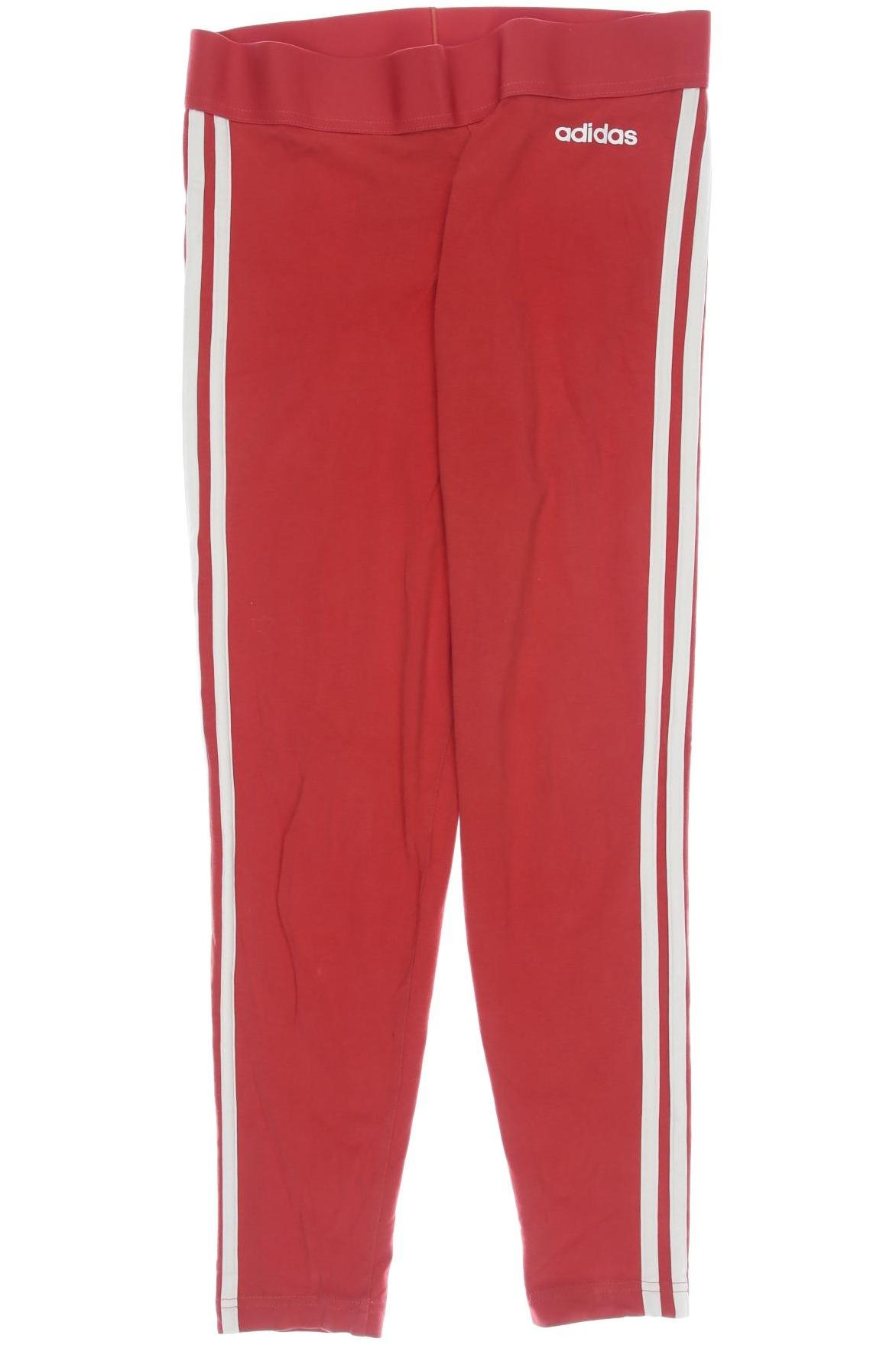 

adidas Damen Stoffhose, rot, Gr. 0
