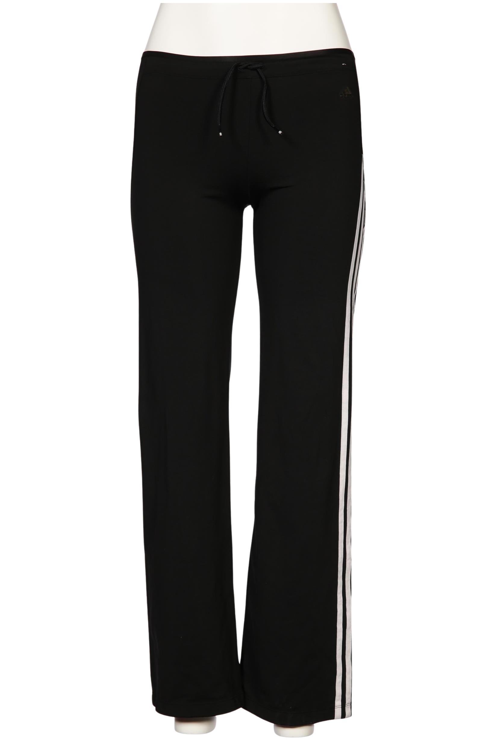 

adidas Damen Stoffhose, schwarz, Gr. 44