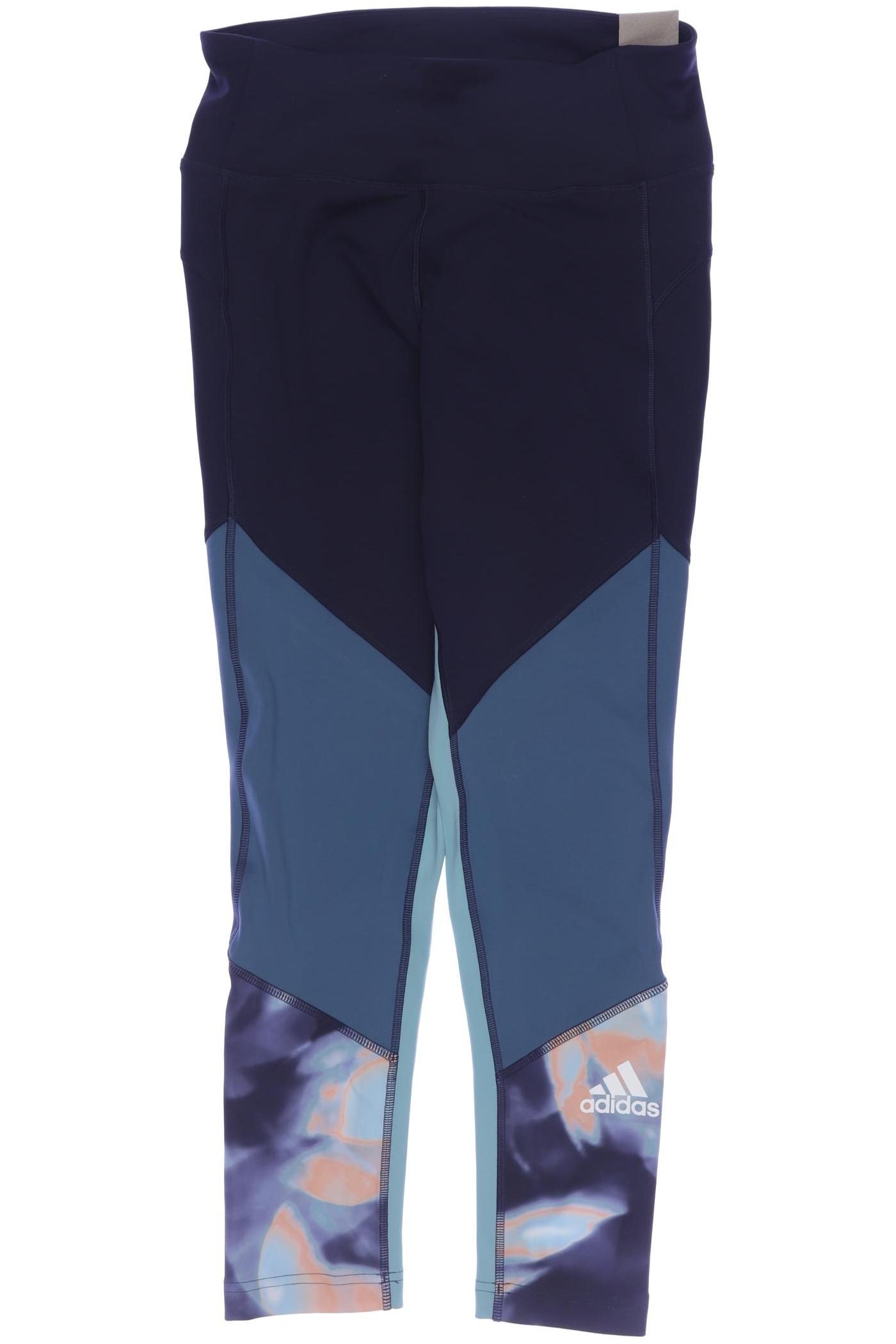 

adidas Damen Stoffhose, marineblau, Gr. 0