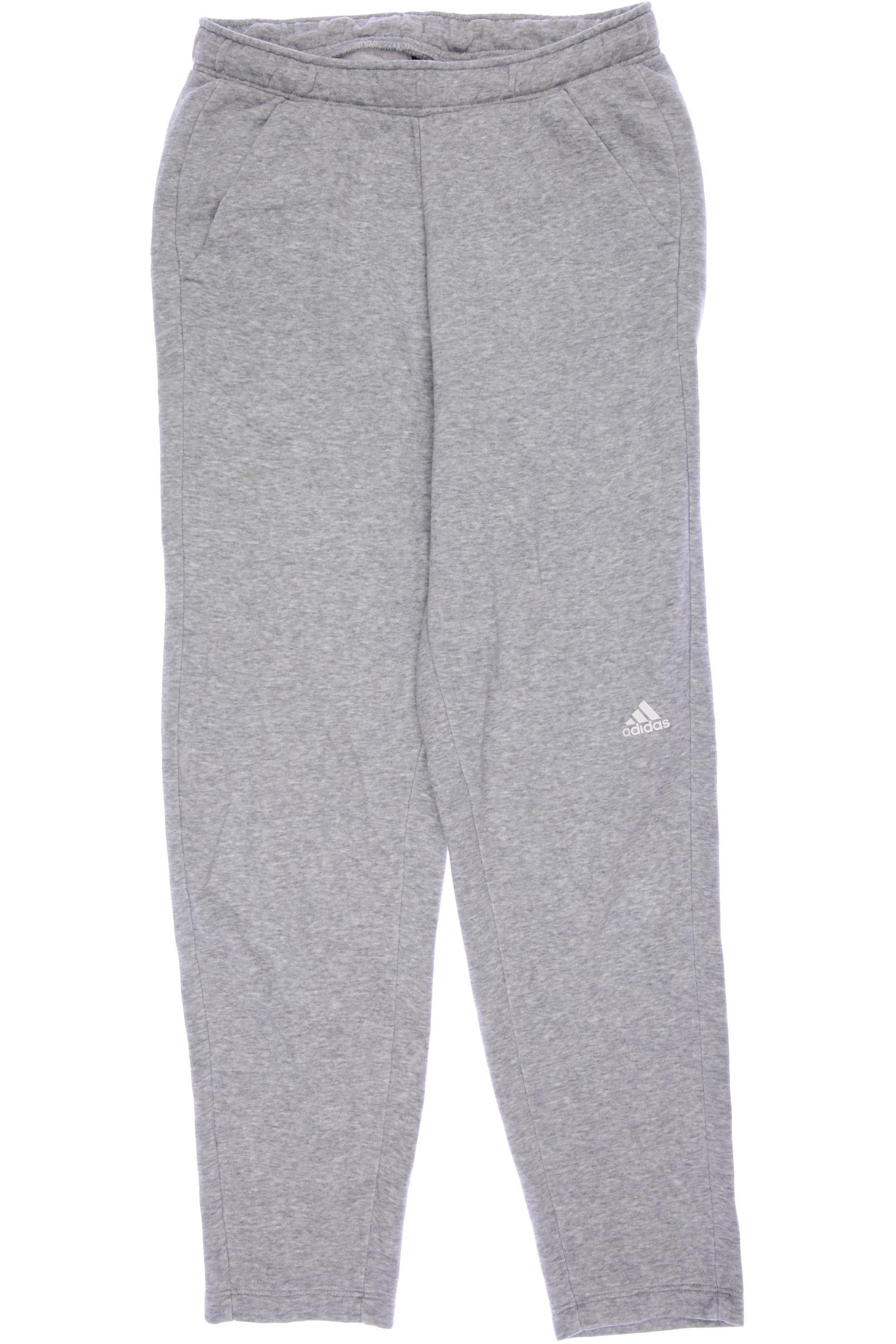 

adidas Damen Stoffhose, grau, Gr. 0