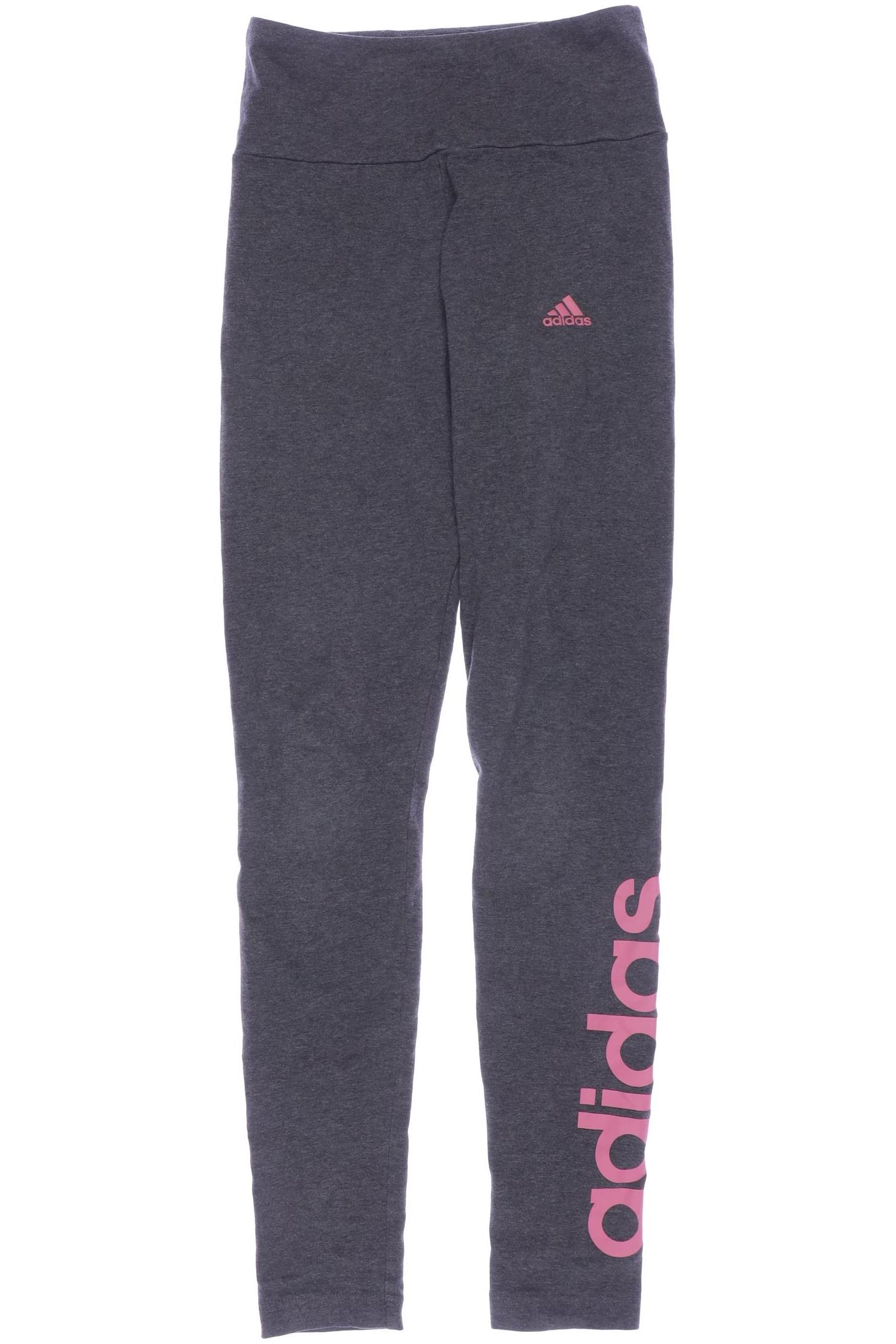 

adidas Damen Stoffhose, grau, Gr. 0