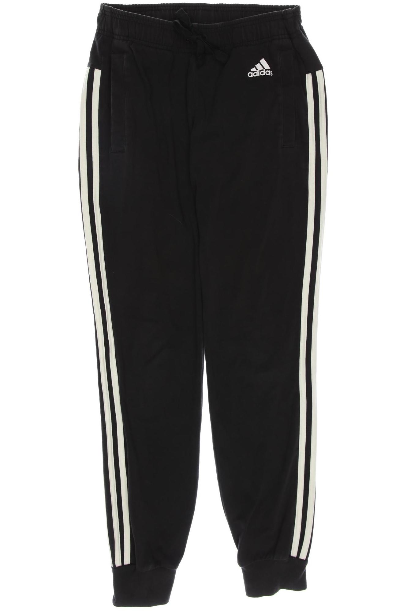 

adidas Damen Stoffhose, schwarz, Gr. 0
