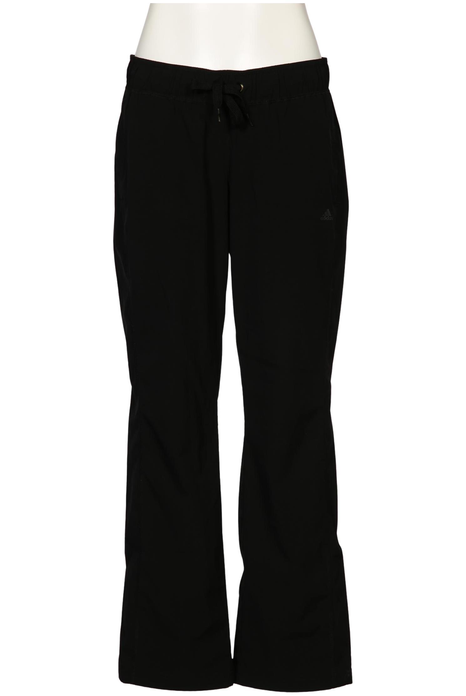 

adidas Damen Stoffhose, schwarz, Gr. 40