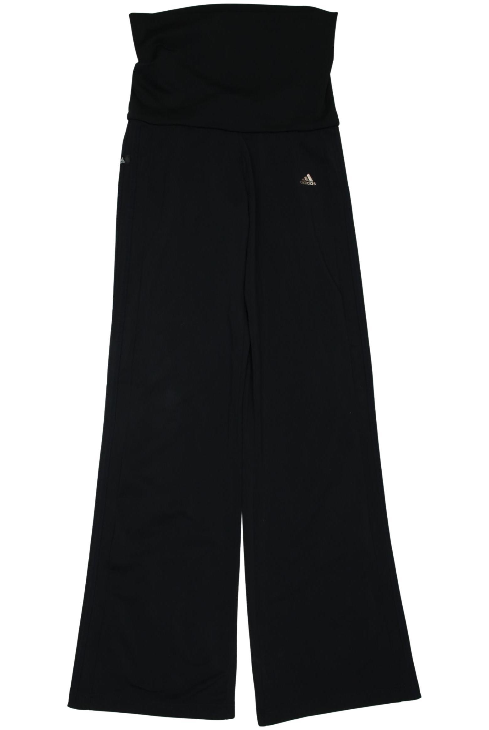 

adidas Damen Stoffhose, schwarz, Gr. 36