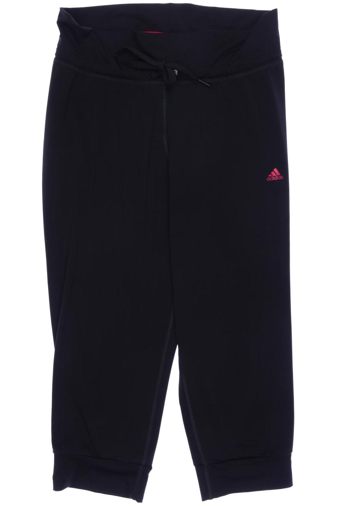 

adidas Damen Stoffhose, schwarz, Gr. 0