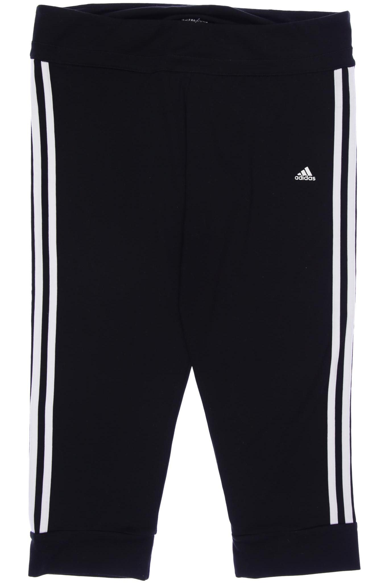 

adidas Damen Stoffhose, schwarz, Gr. 42