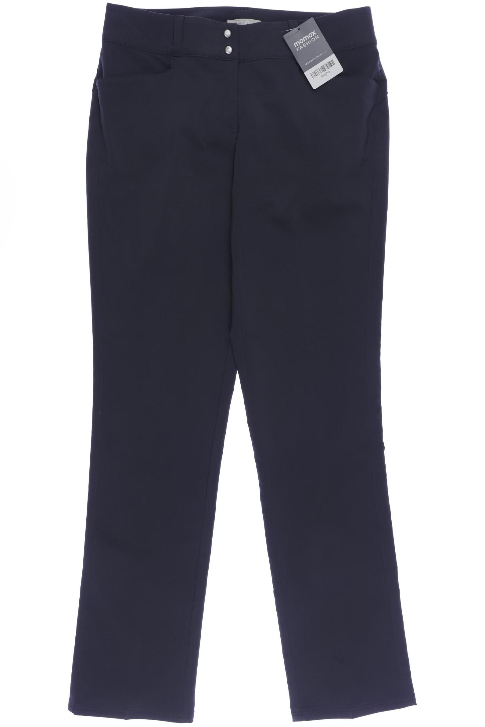 

adidas Damen Stoffhose, grau, Gr. 8