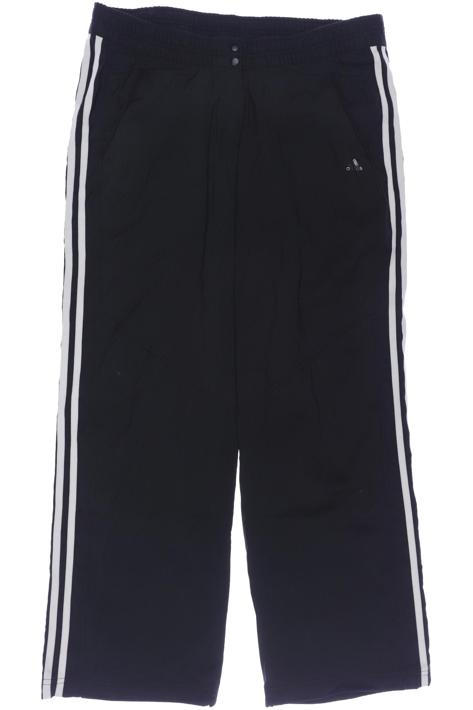 

adidas Damen Stoffhose, schwarz, Gr. 44