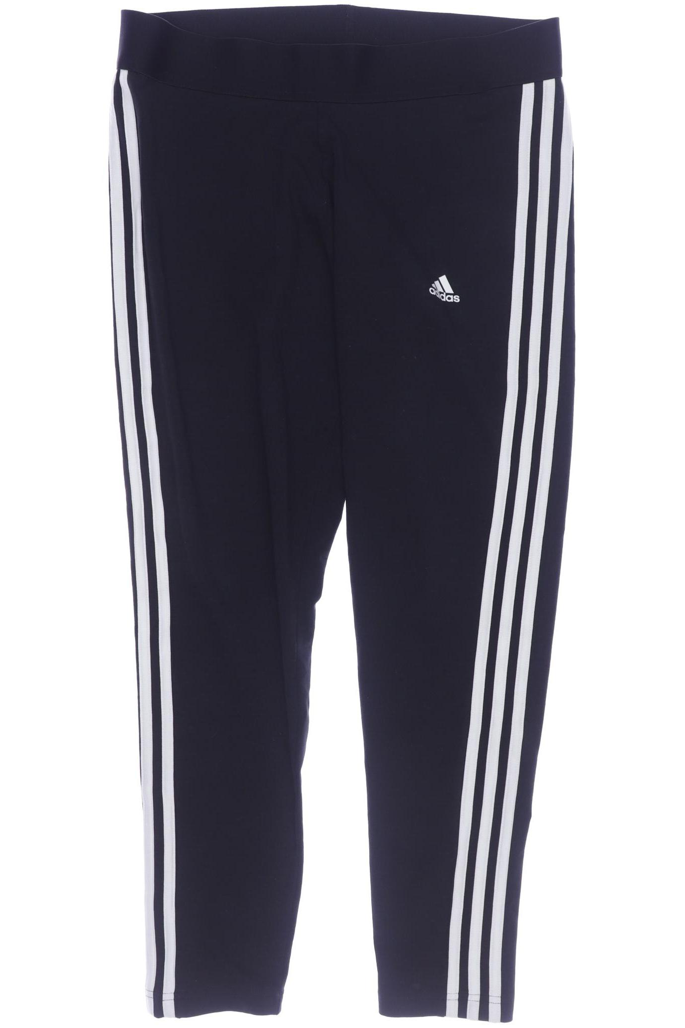 

adidas Damen Stoffhose, schwarz, Gr. 42
