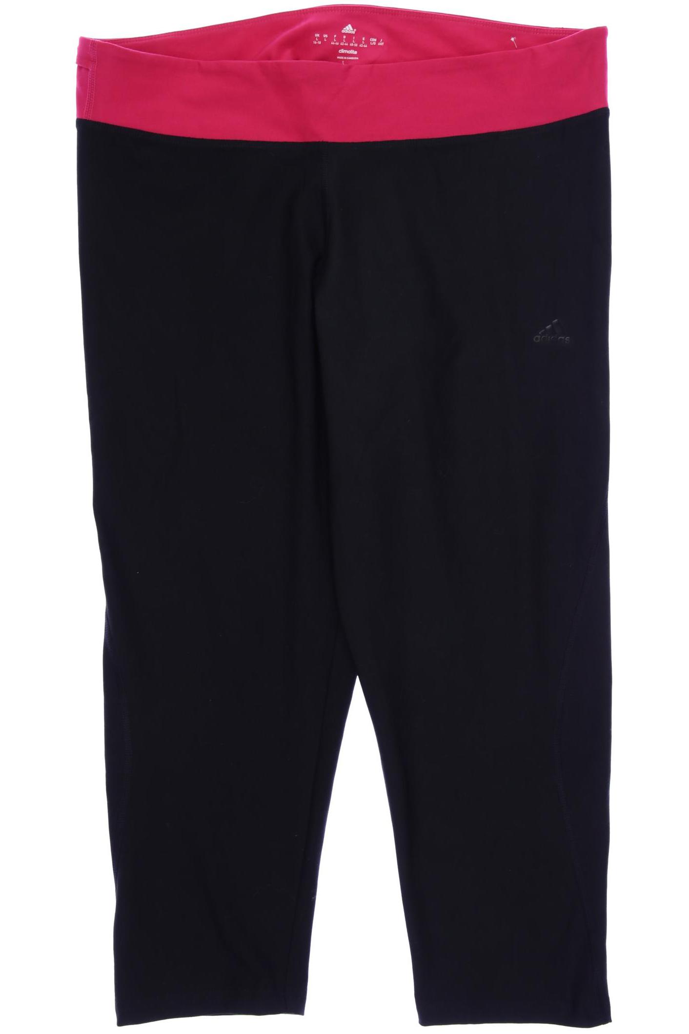 

adidas Damen Stoffhose, schwarz, Gr. 0