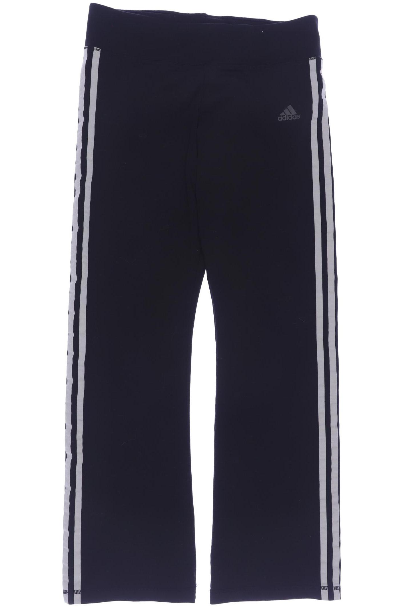 

adidas Damen Stoffhose, schwarz, Gr. 0