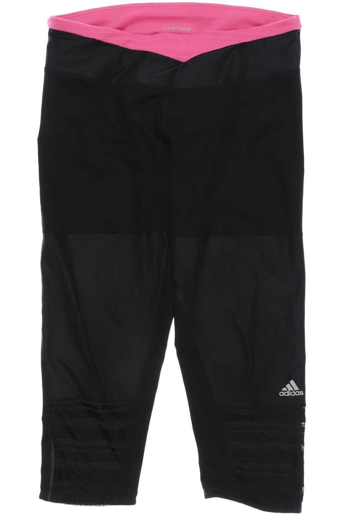 

adidas Damen Stoffhose, schwarz, Gr. 0