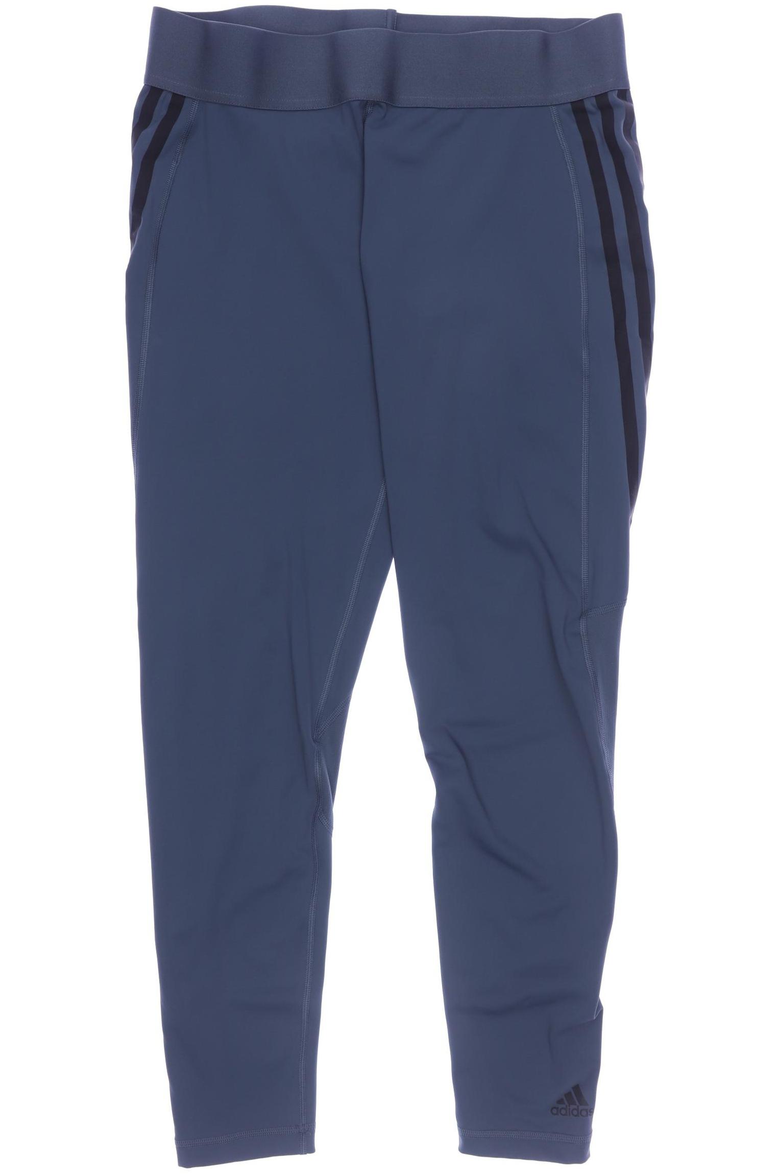 

adidas Damen Stoffhose, blau, Gr. 0
