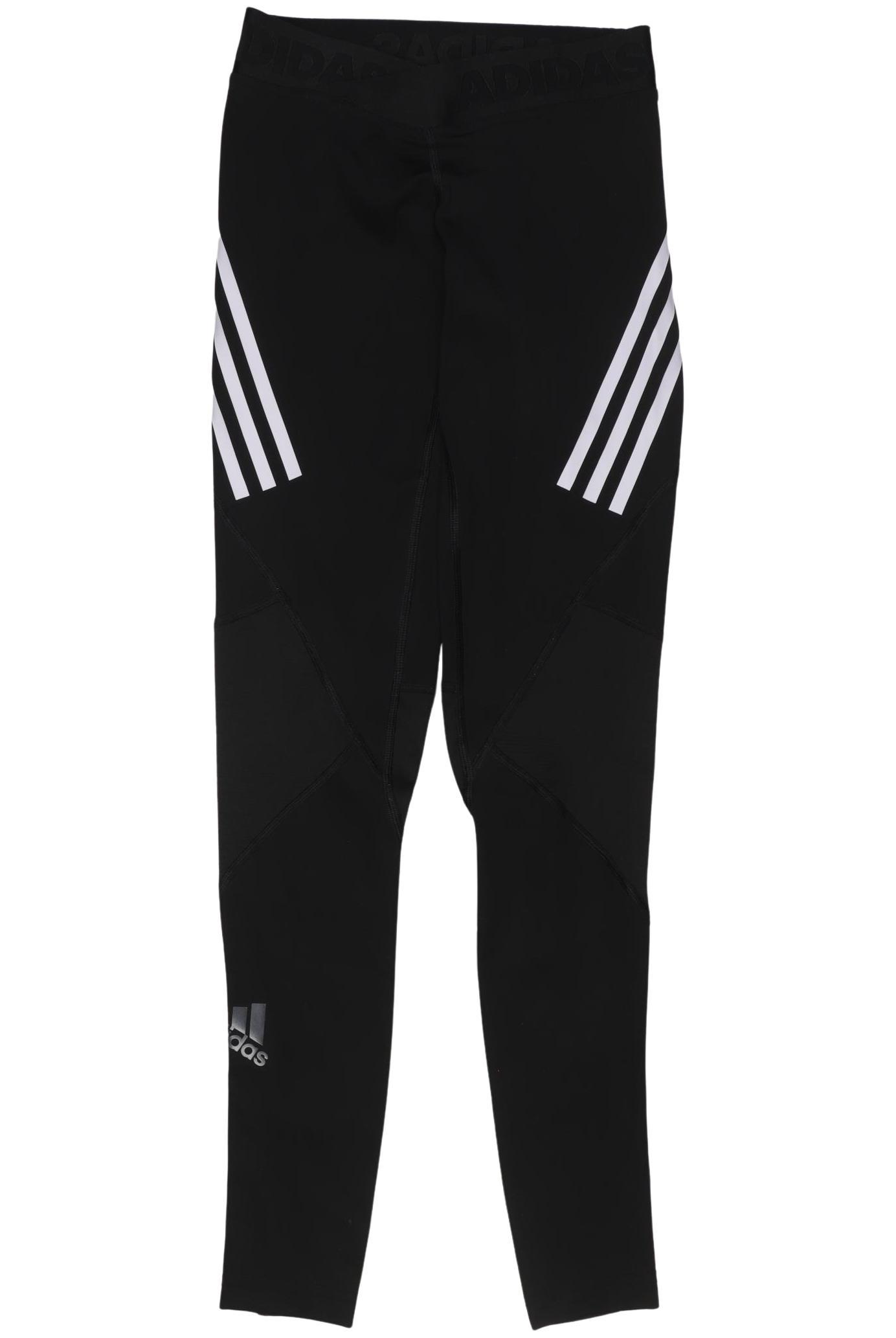 

adidas Damen Stoffhose, schwarz, Gr. 0