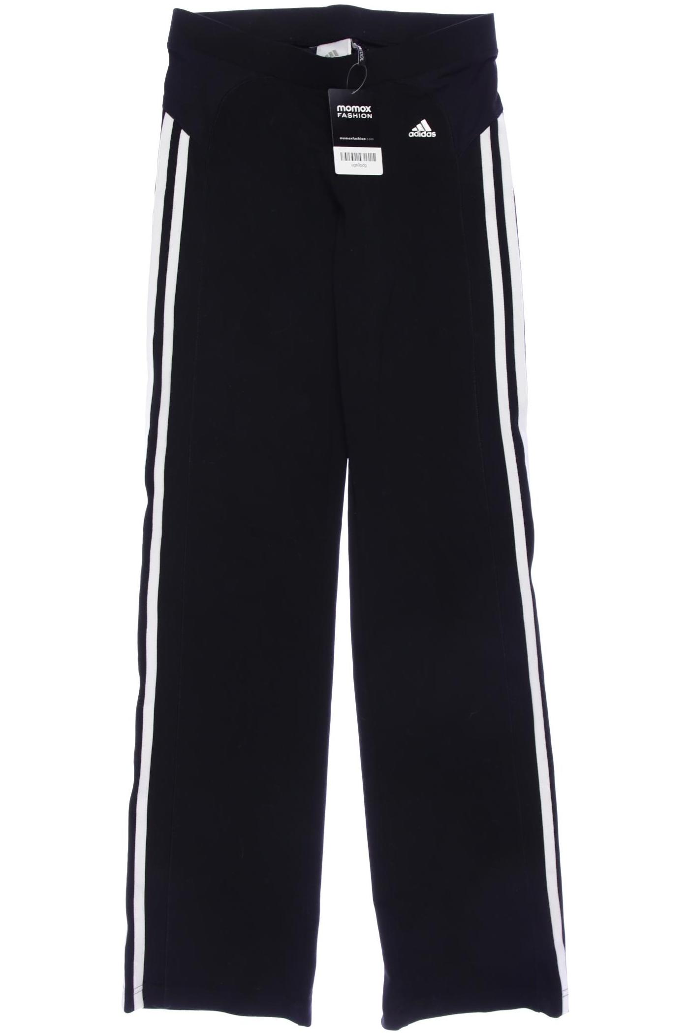 

adidas Damen Stoffhose, schwarz, Gr. 34