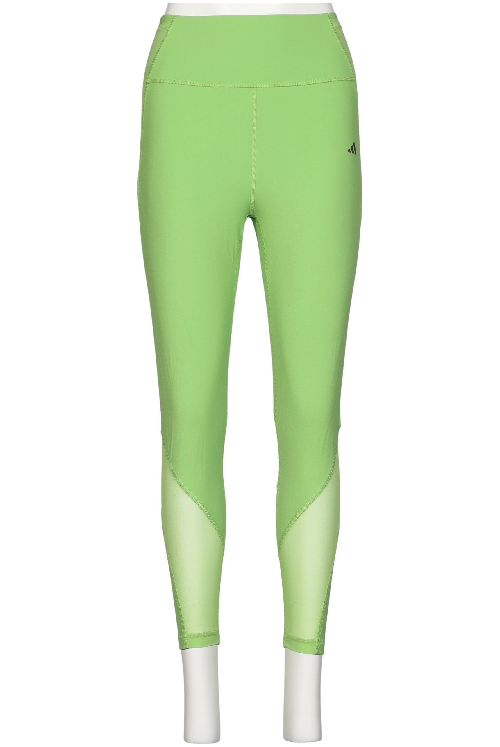 

adidas Damen Stoffhose, hellgrün, Gr. 0