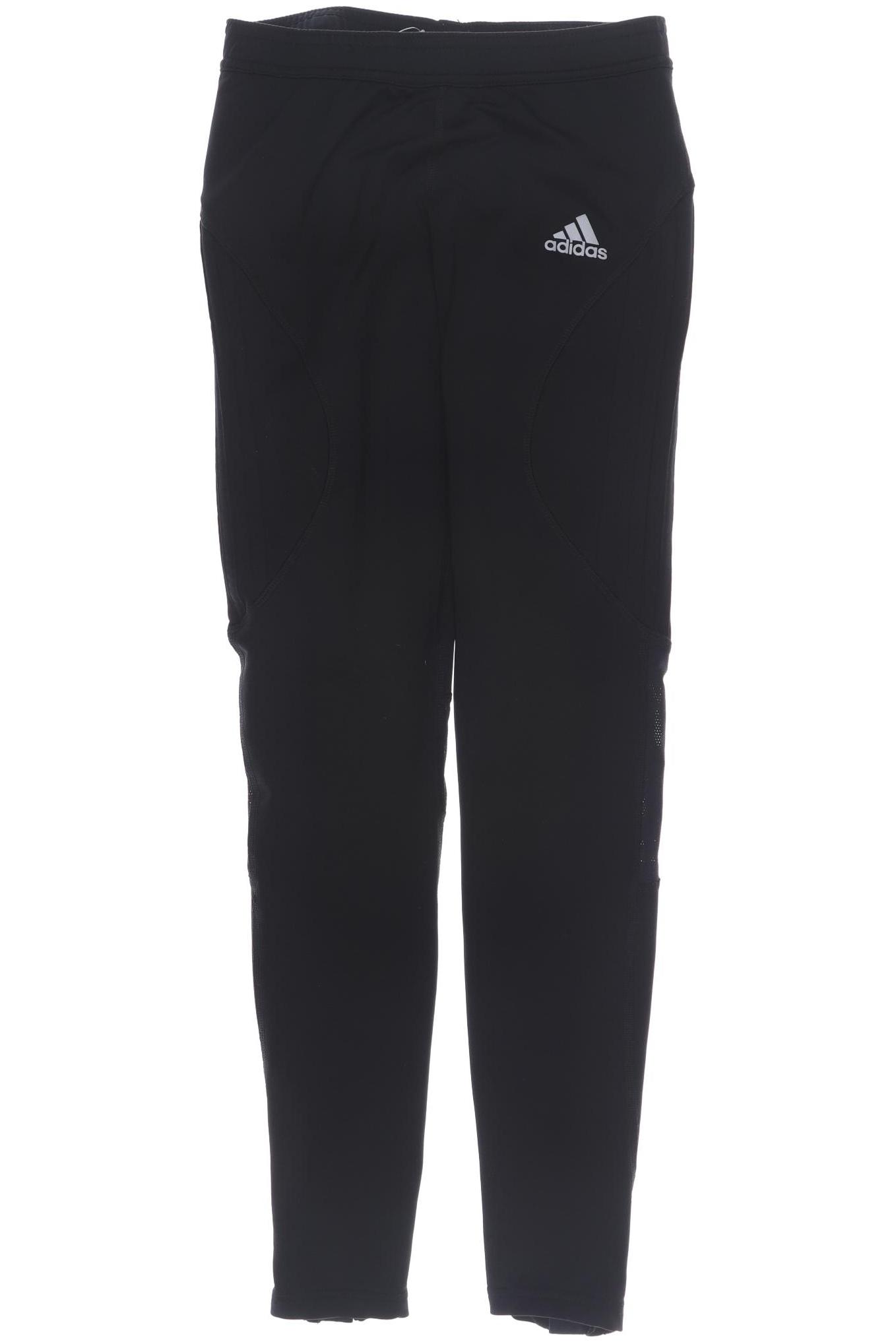 

adidas Damen Stoffhose, schwarz, Gr. 0