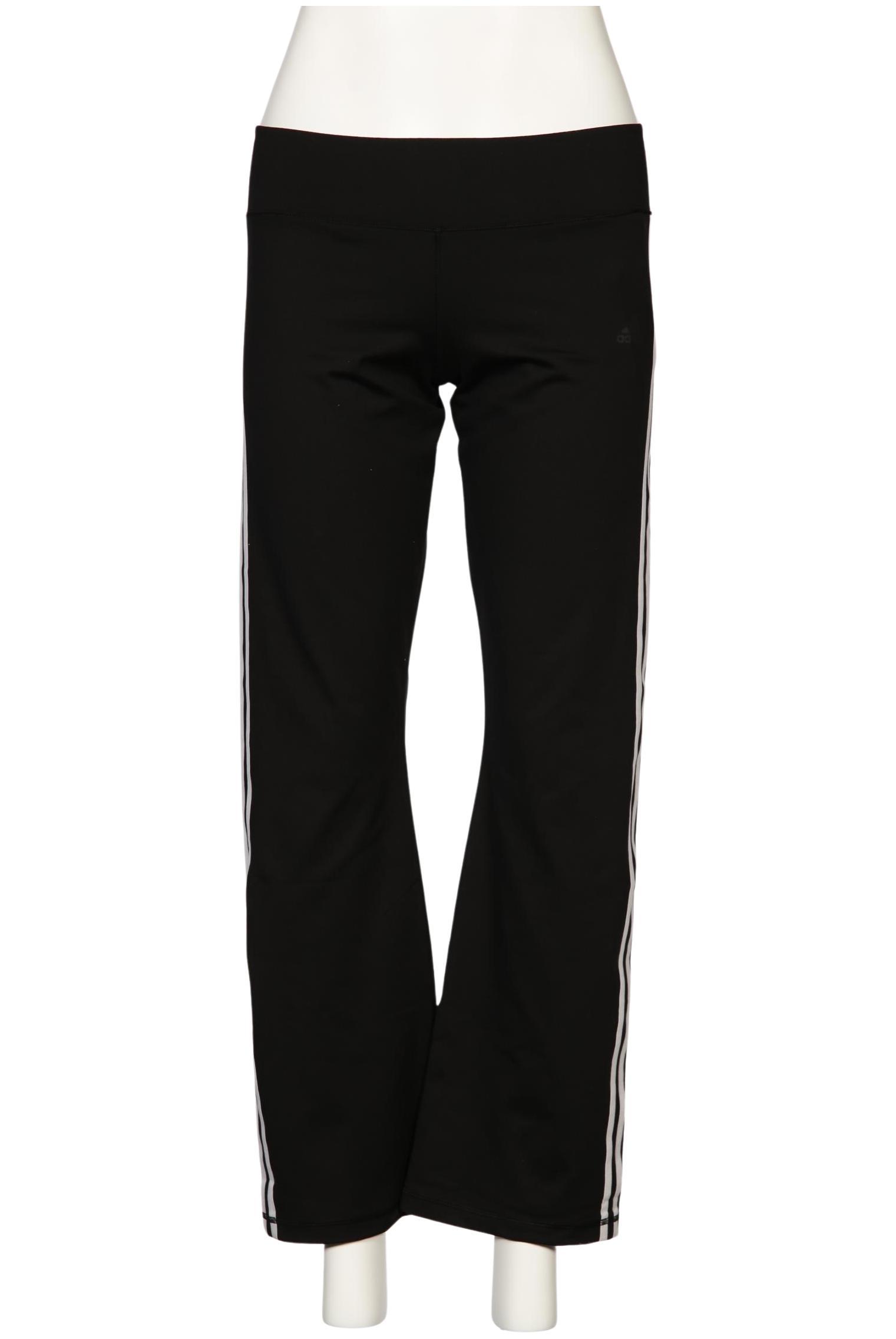 

adidas Damen Stoffhose, schwarz, Gr. 42