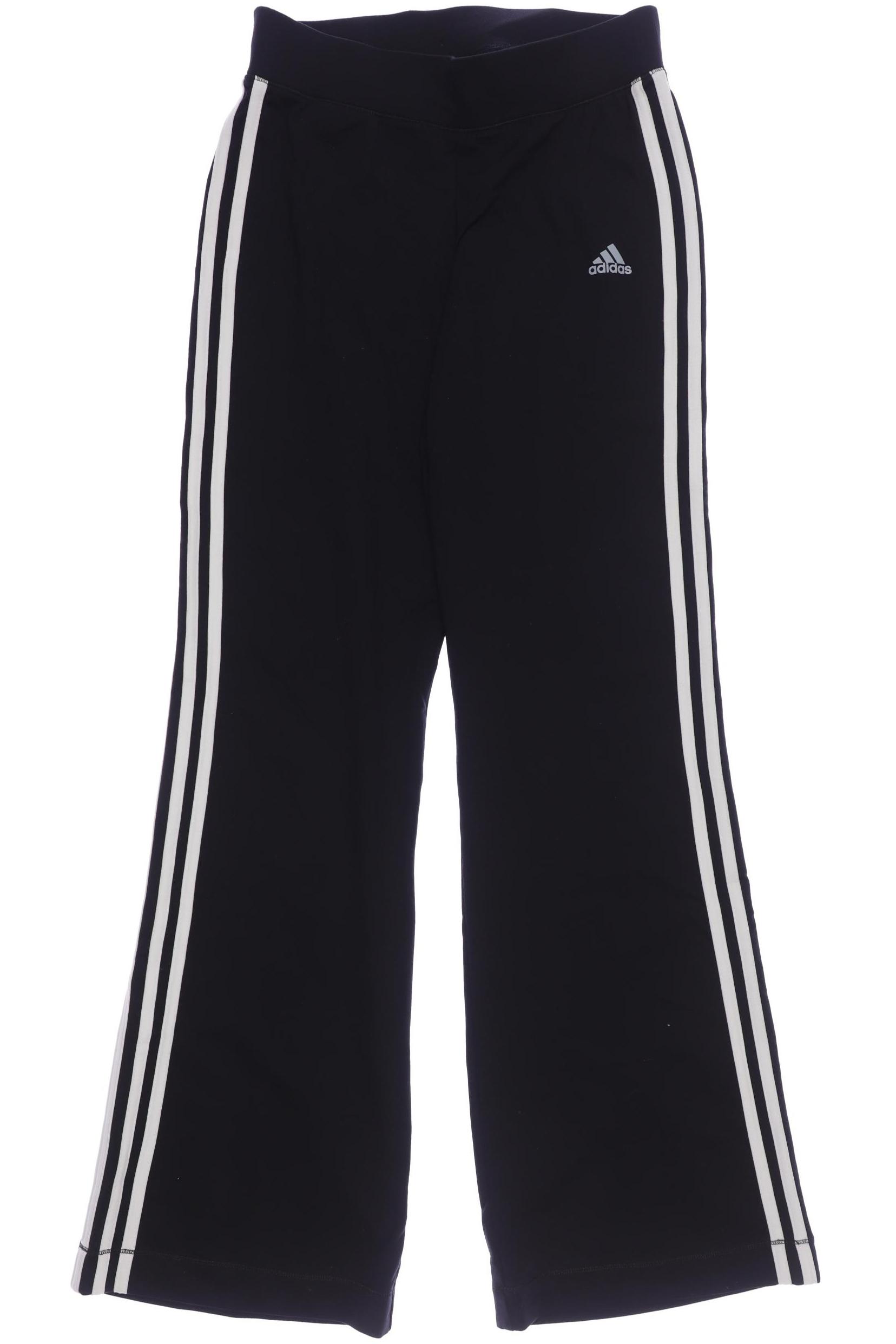 

adidas Damen Stoffhose, schwarz, Gr. 36
