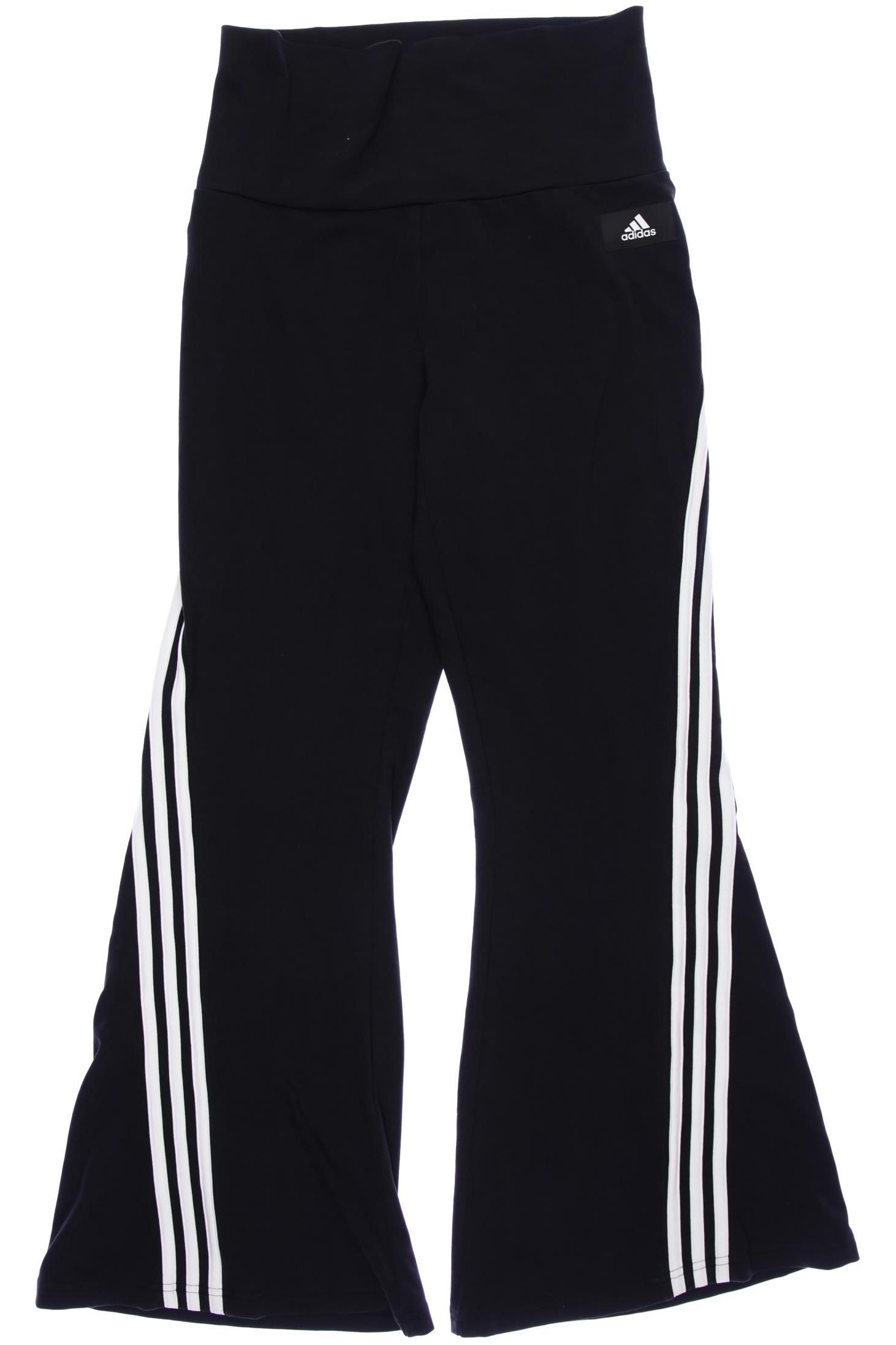 

adidas Damen Stoffhose, schwarz, Gr. 0