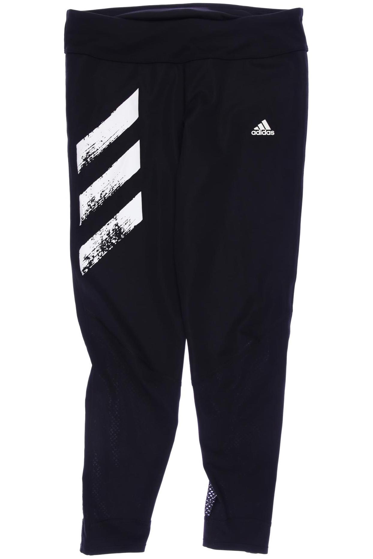 

adidas Damen Stoffhose, schwarz, Gr. 0
