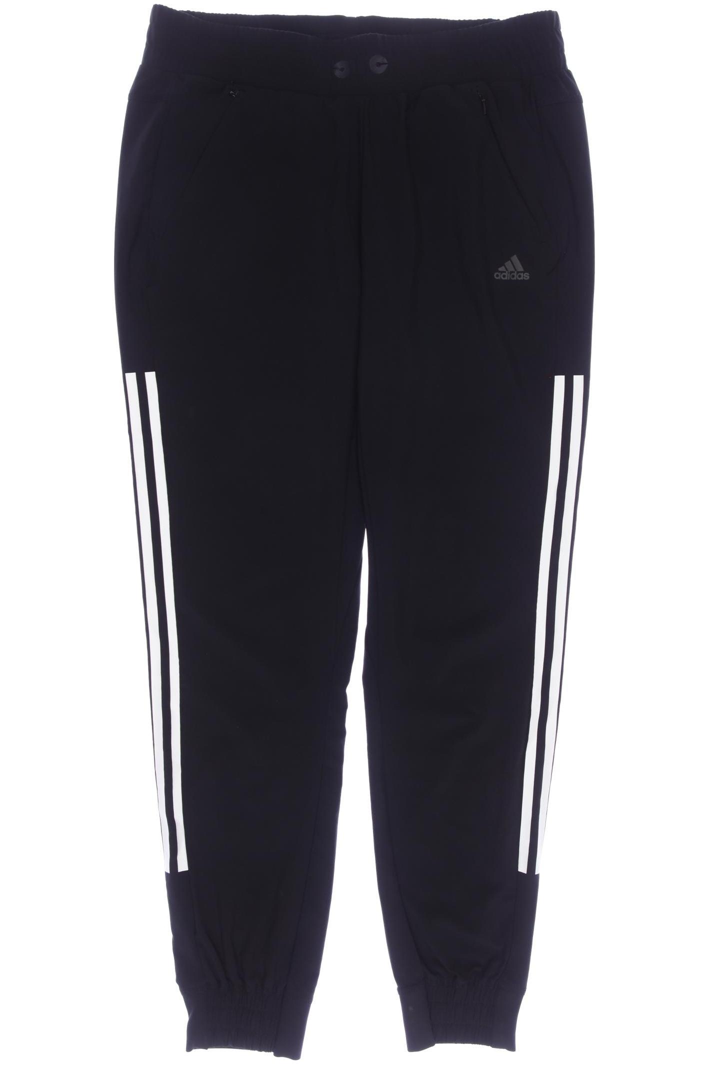 

adidas Damen Stoffhose, schwarz, Gr. 0