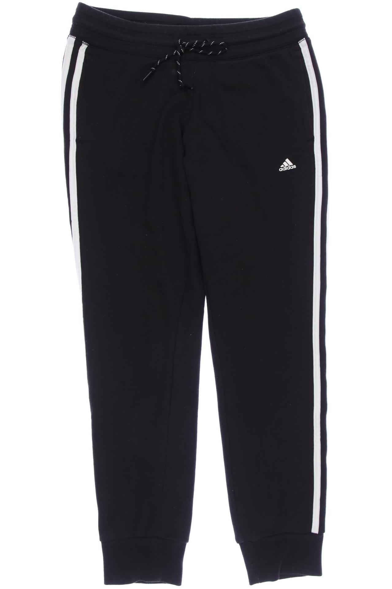 

adidas Damen Stoffhose, schwarz, Gr. 0