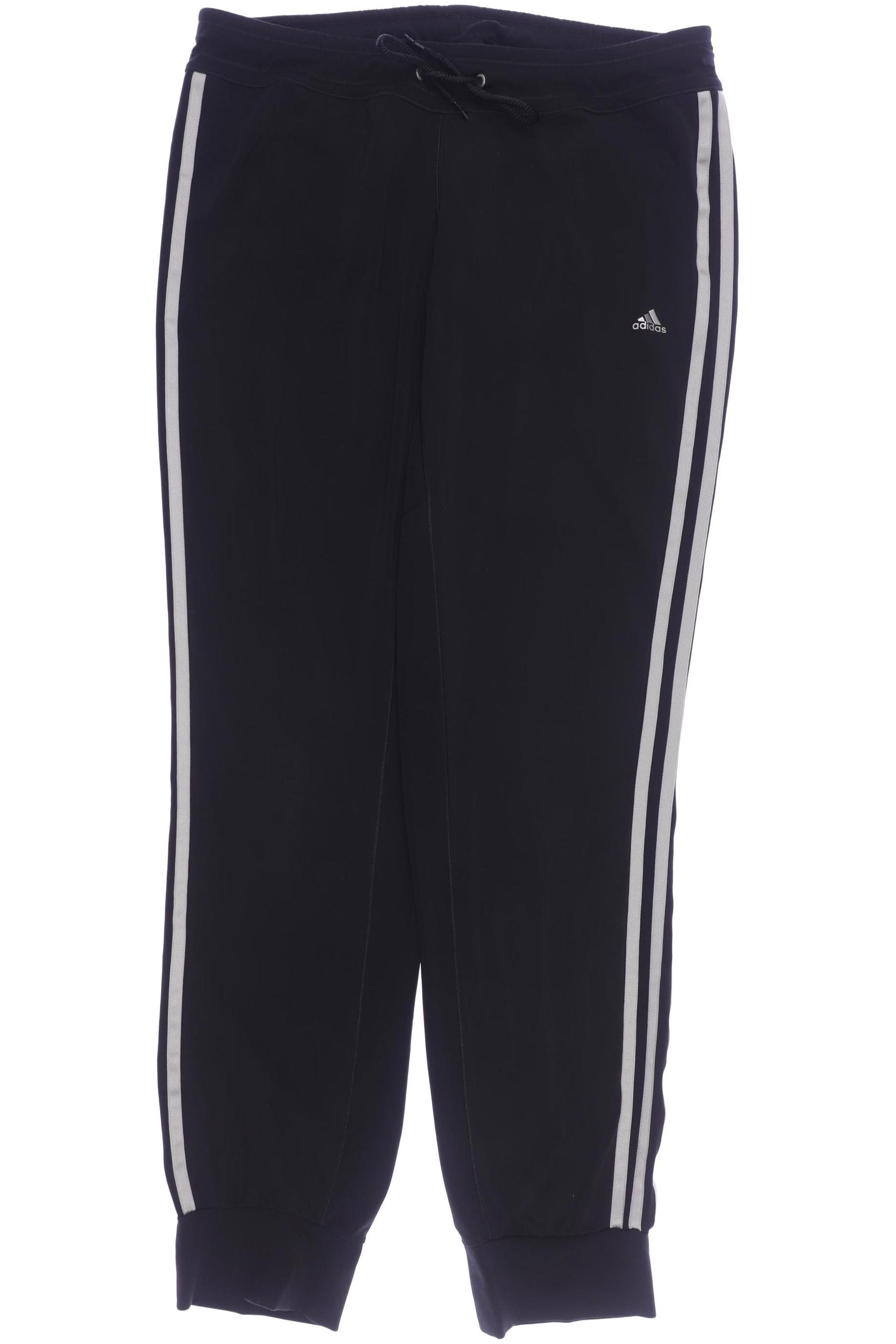 

adidas Damen Stoffhose, schwarz, Gr. 0