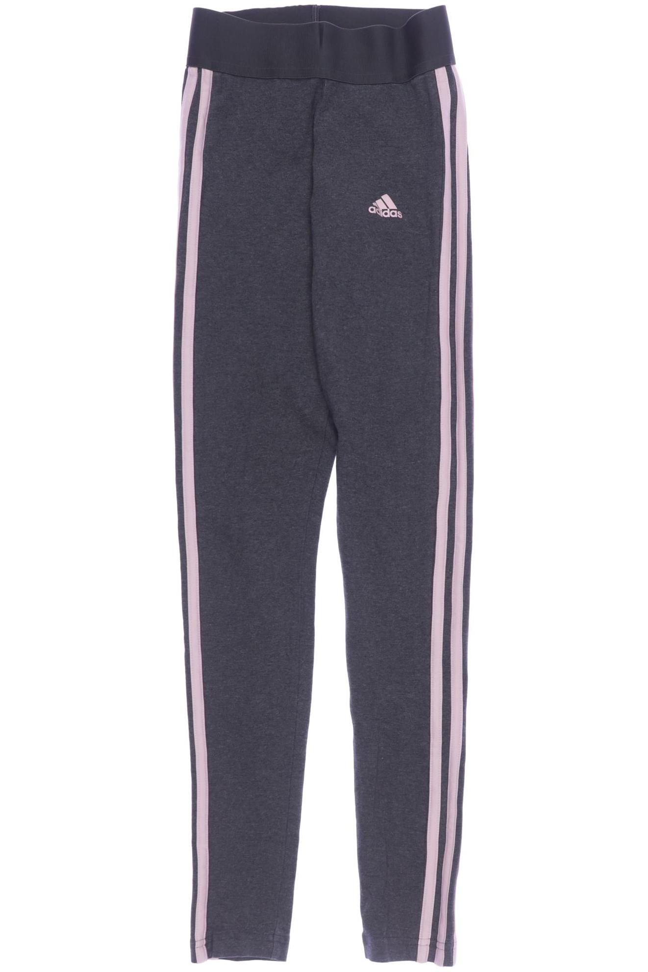 

adidas Damen Stoffhose, grau, Gr. 0